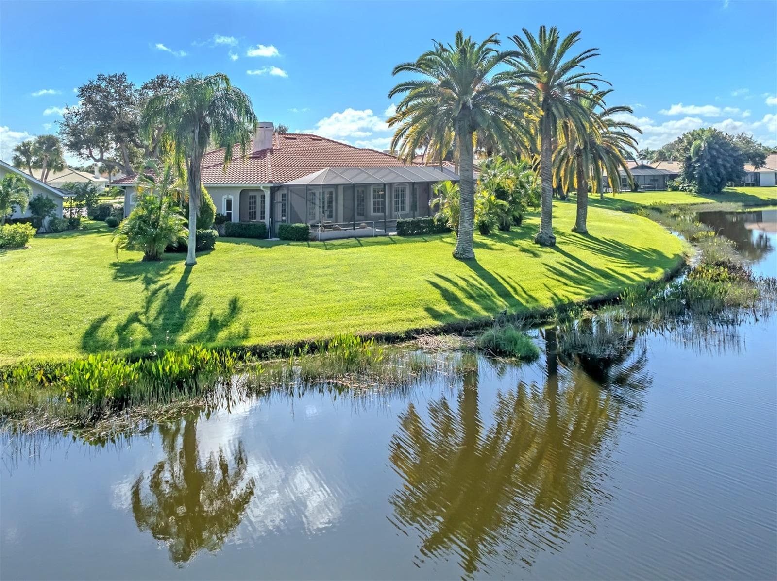 Looking back at this beautiful home from the water - 1725 ARDRY WAY, VENICE