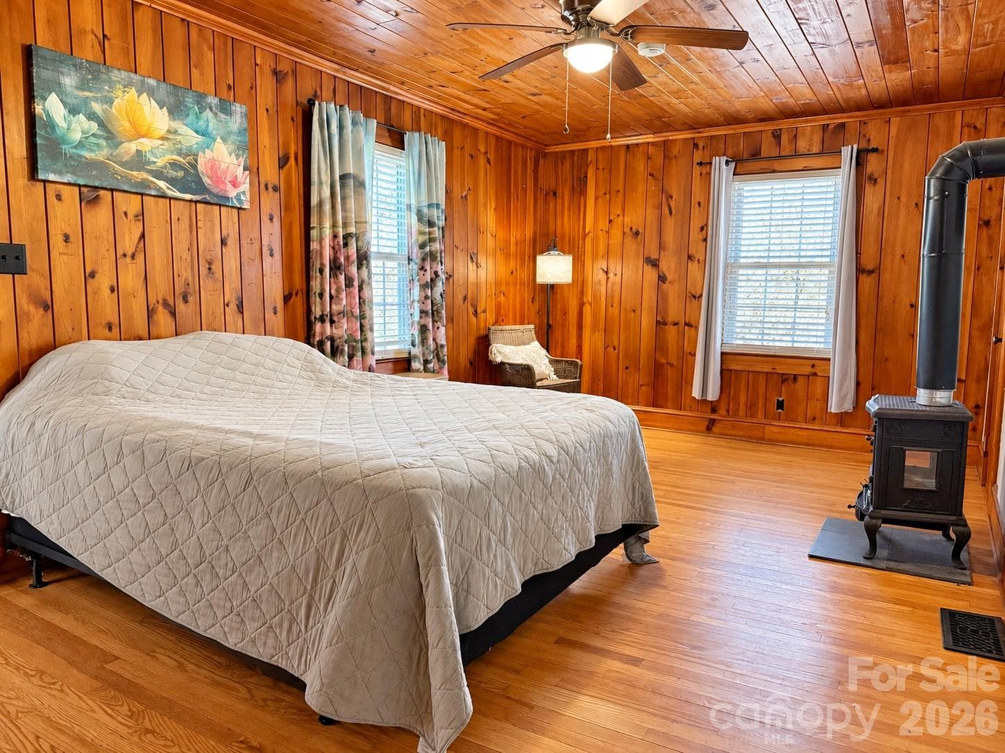 Primary Bedroom - 683 McDaniel Road, Lake Lure