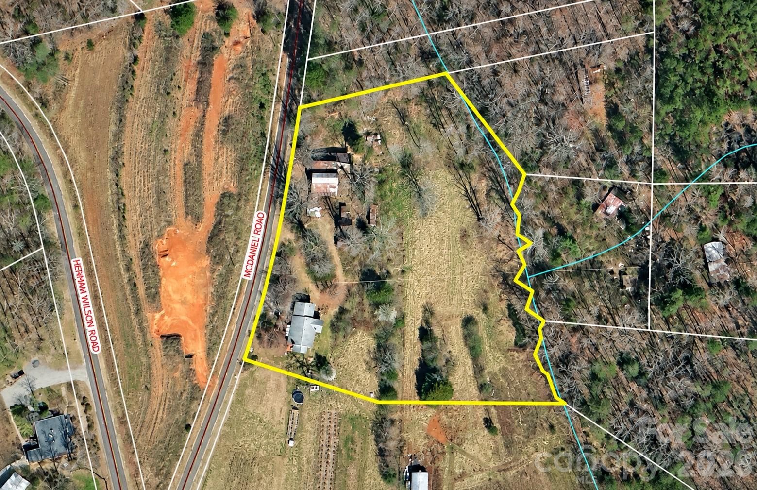 683 McDaniel overhead - 683 McDaniel Road, Lake Lure
