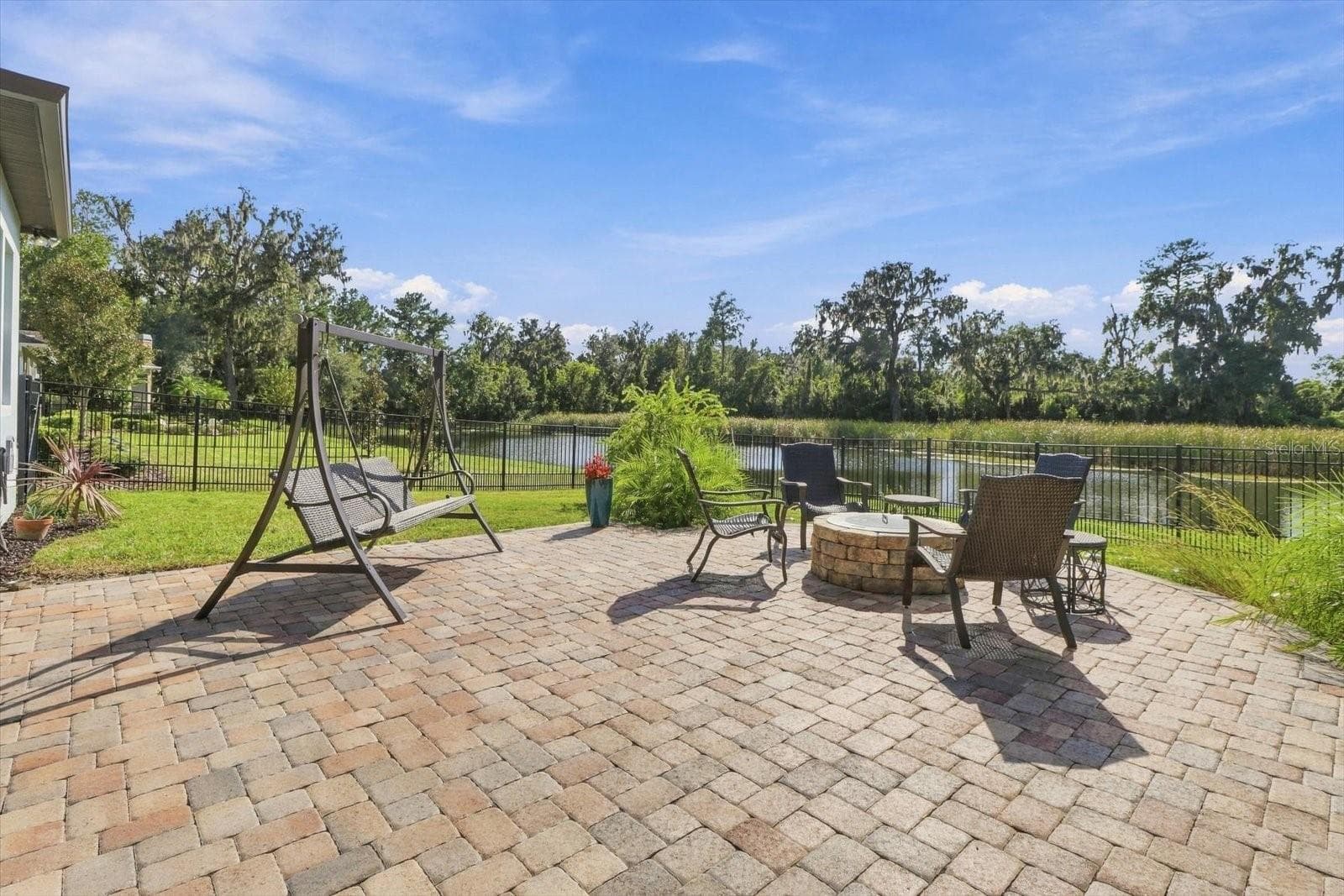 Back Yard - 5145 SOUTHERN VALLEY LOOP, BROOKSVILLE
