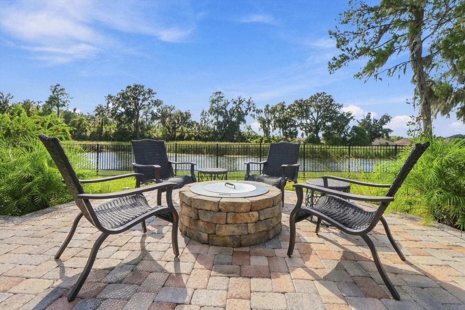 Back Yard - 5145 SOUTHERN VALLEY LOOP, BROOKSVILLE