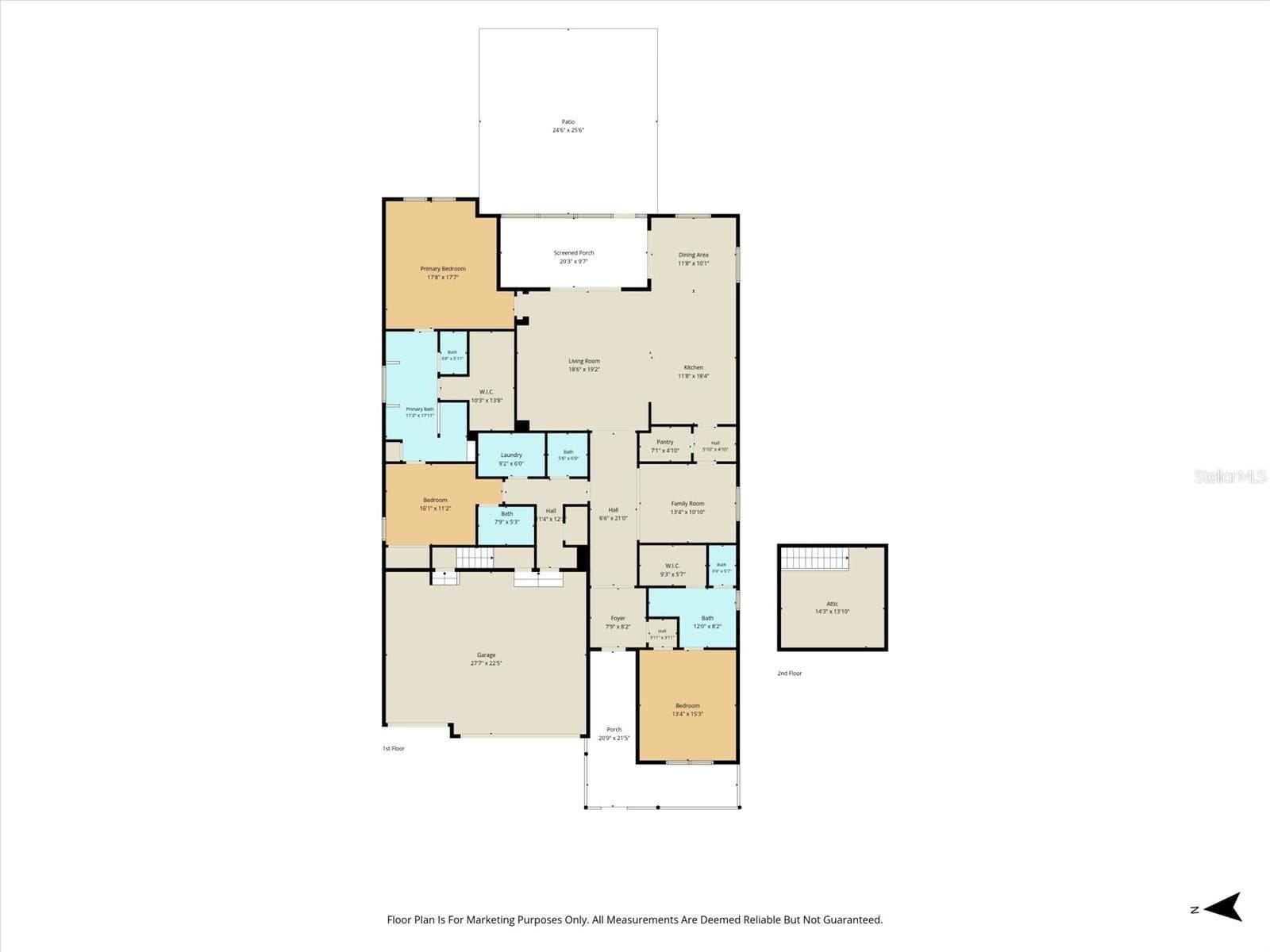 Floor Plan - 5145 SOUTHERN VALLEY LOOP, BROOKSVILLE