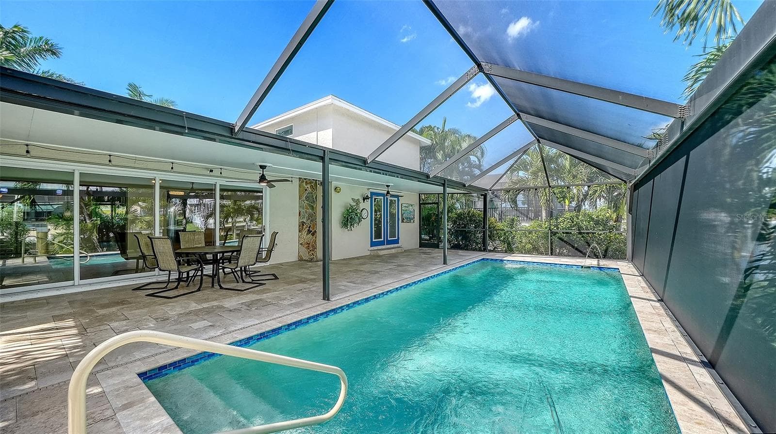A refreshing pool just steps from the home. - 4907 CORAL BLVD, BRADENTON