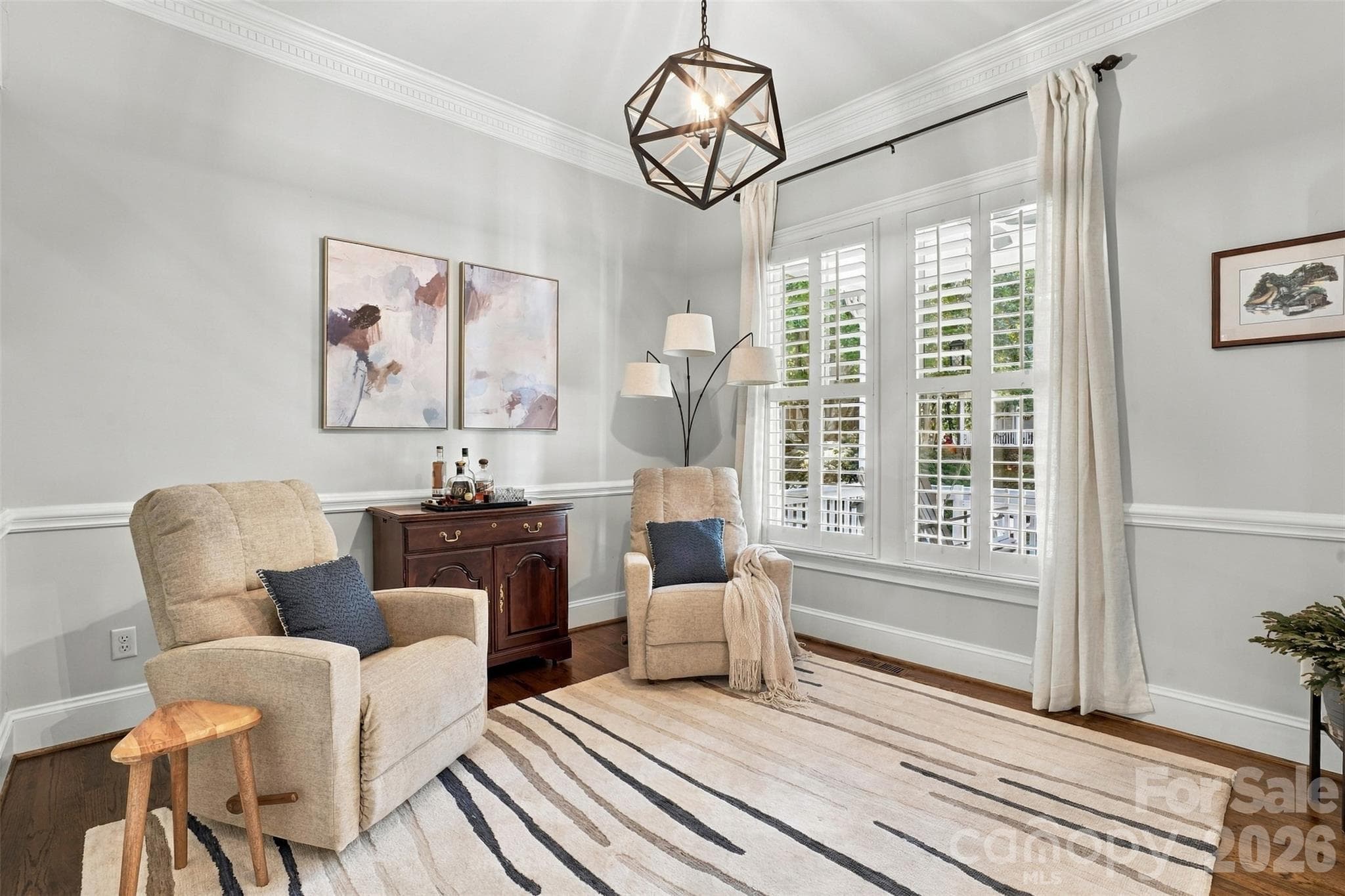 Office/Sitting Room - 544 Glen Walk Drive, Fort Mill