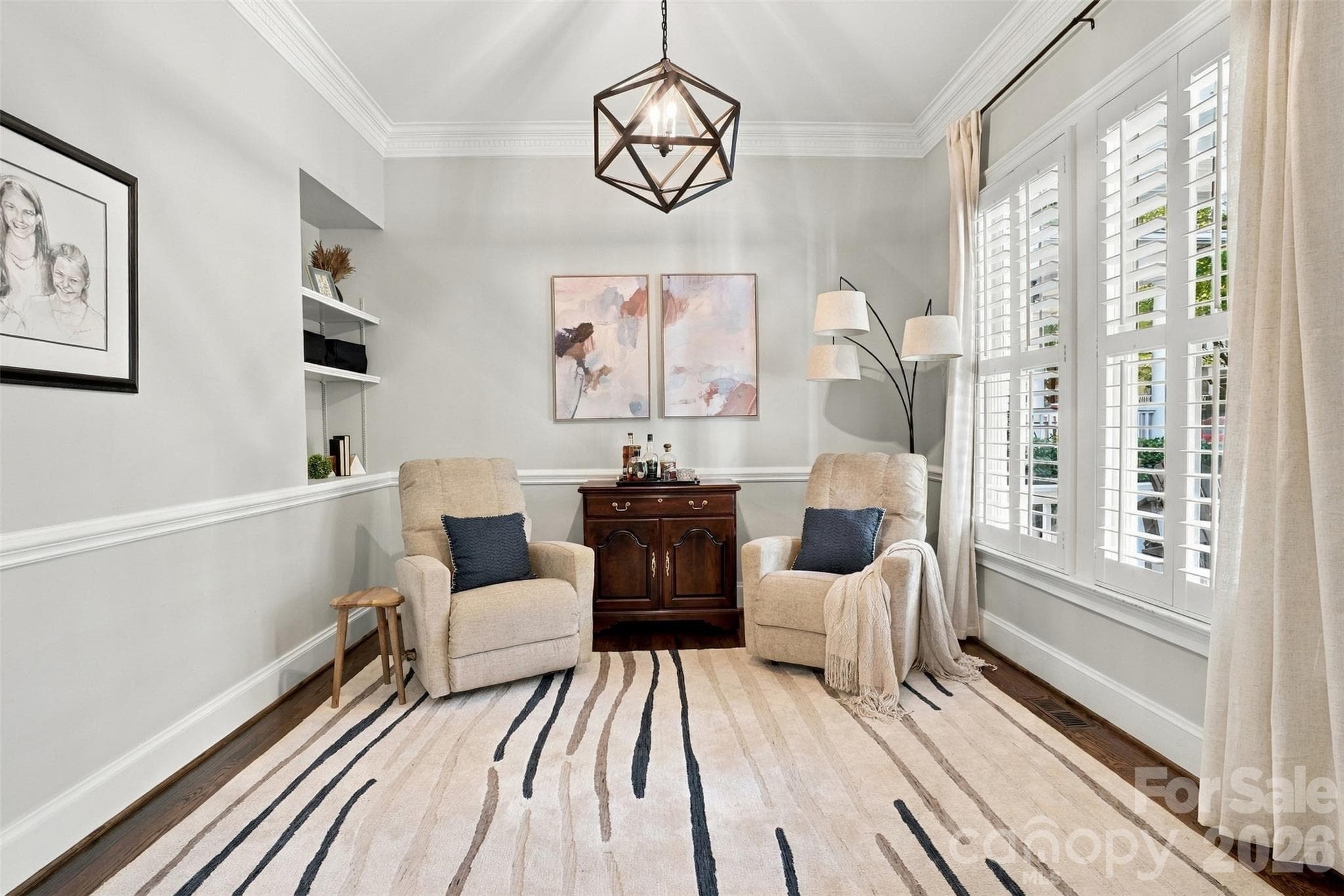 Office/Sitting Room - 544 Glen Walk Drive, Fort Mill