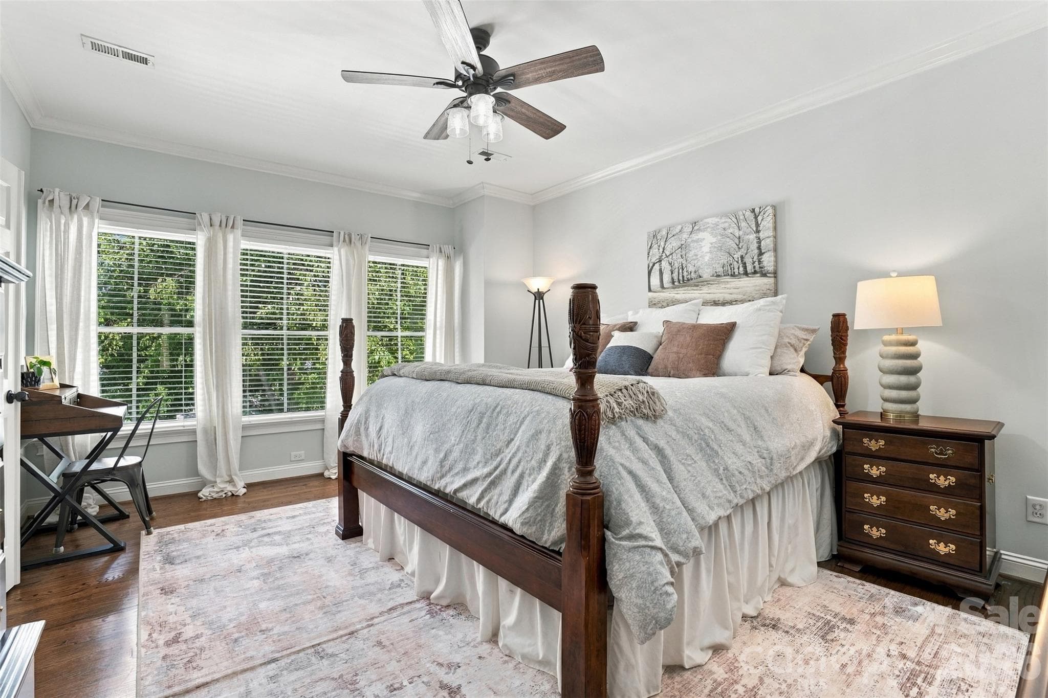 Primary Bedroom - 544 Glen Walk Drive, Fort Mill