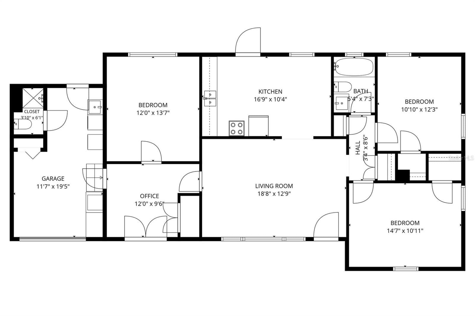 Single Family Residence at 3641 QUEEN ST N, ST PETERSBURG, photo 3 of 23