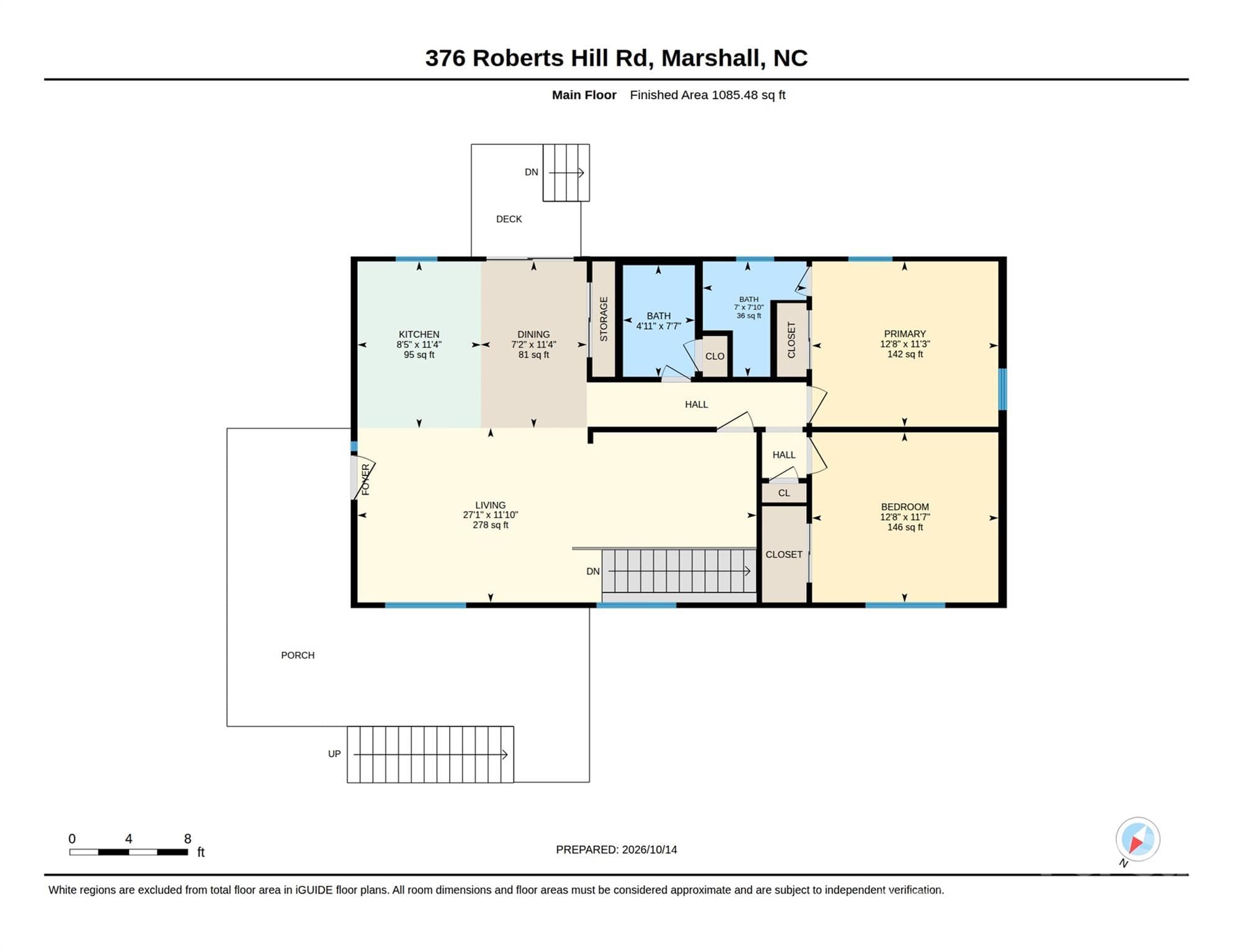 Single Family Residence at 376 Roberts Hill Road, Marshall, photo 27 of 28