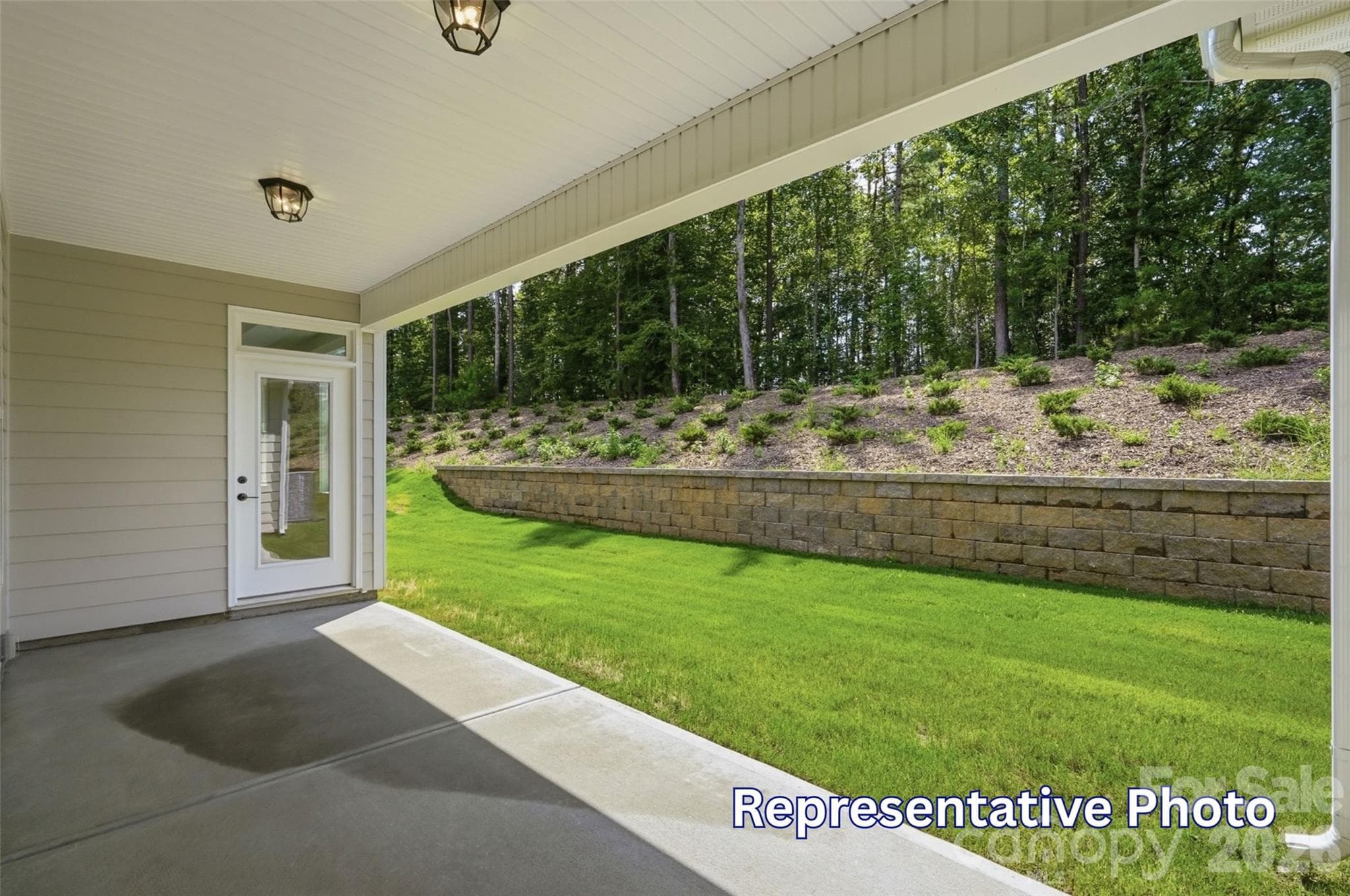 Covered Porch - 4500 Blue Mound Court, Stanley