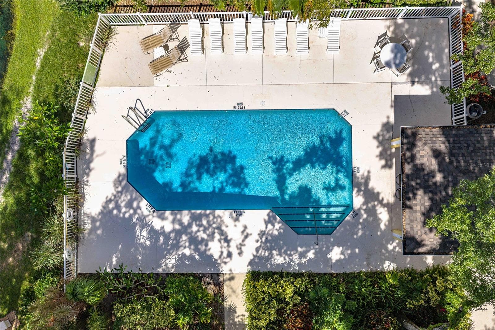 Community Pool - 192 TALL TREES CT, SARASOTA