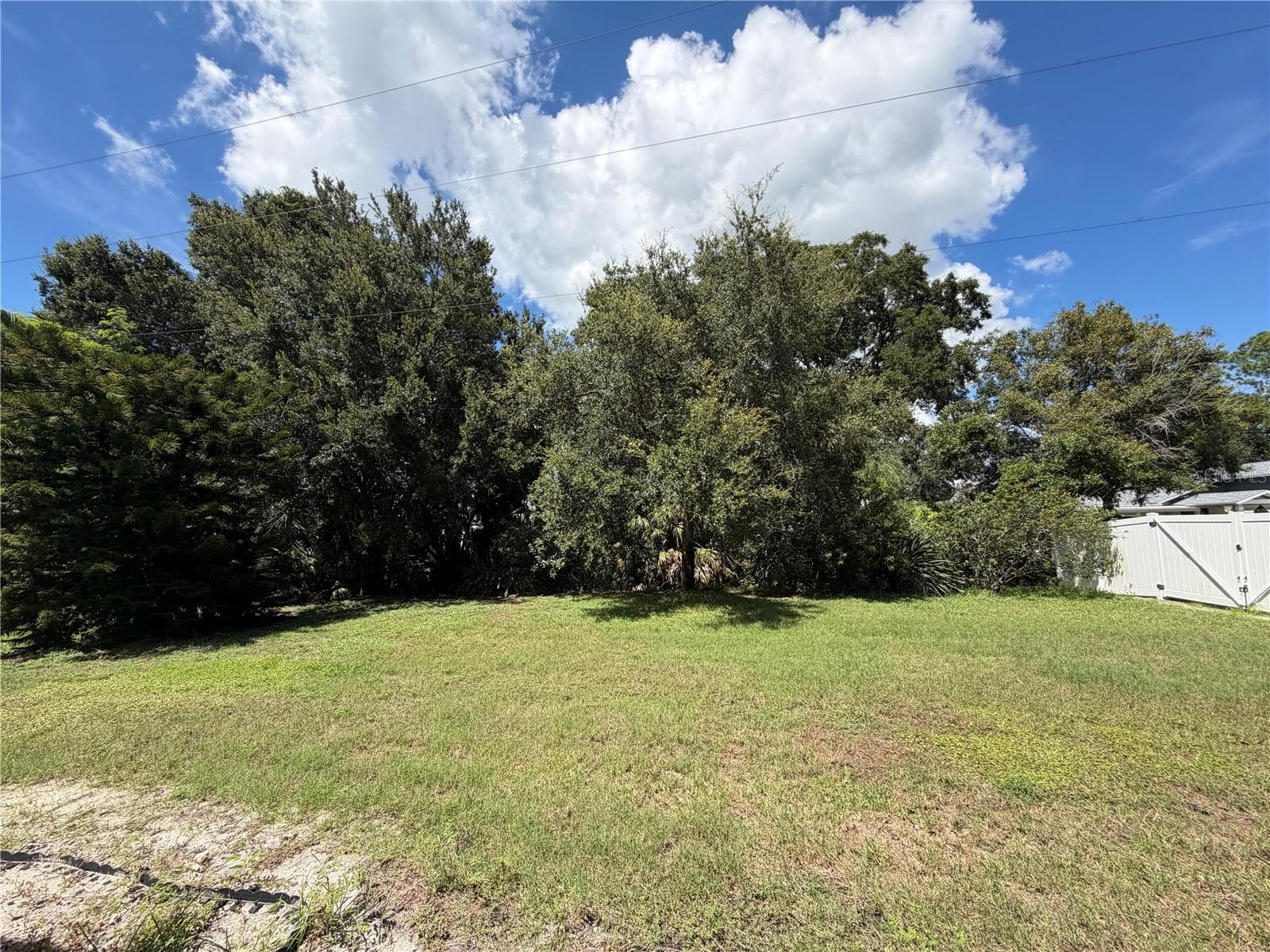 view from back patio - 8151 HEATHERWOOD DR #111, SEMINOLE