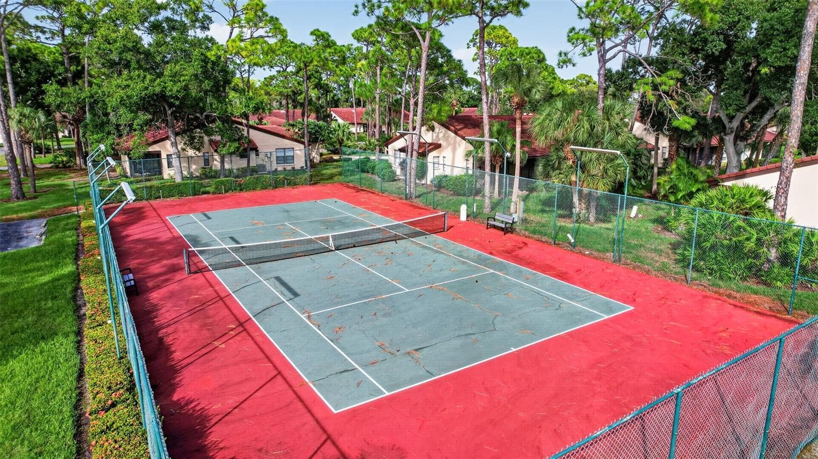 Community Tennis Court with Lights - 3728 PINECONE CT #164, SARASOTA