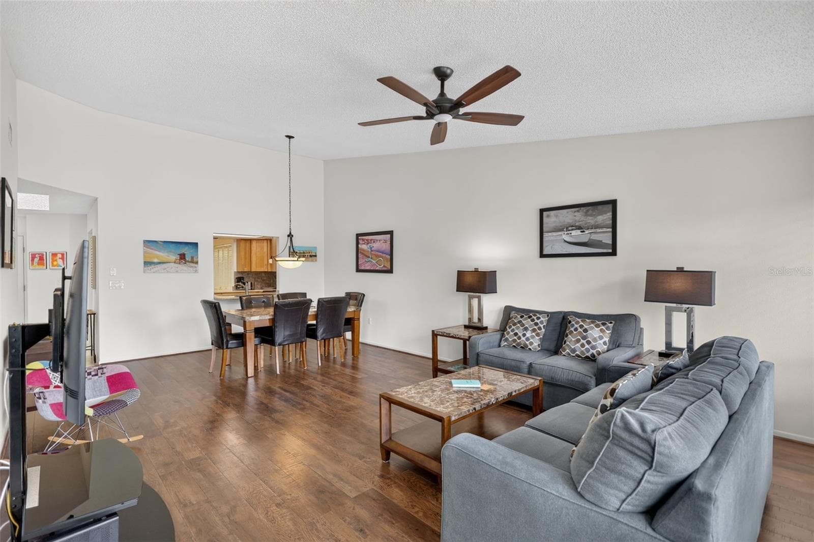Living Room/Dining Room - 3728 PINECONE CT #164, SARASOTA
