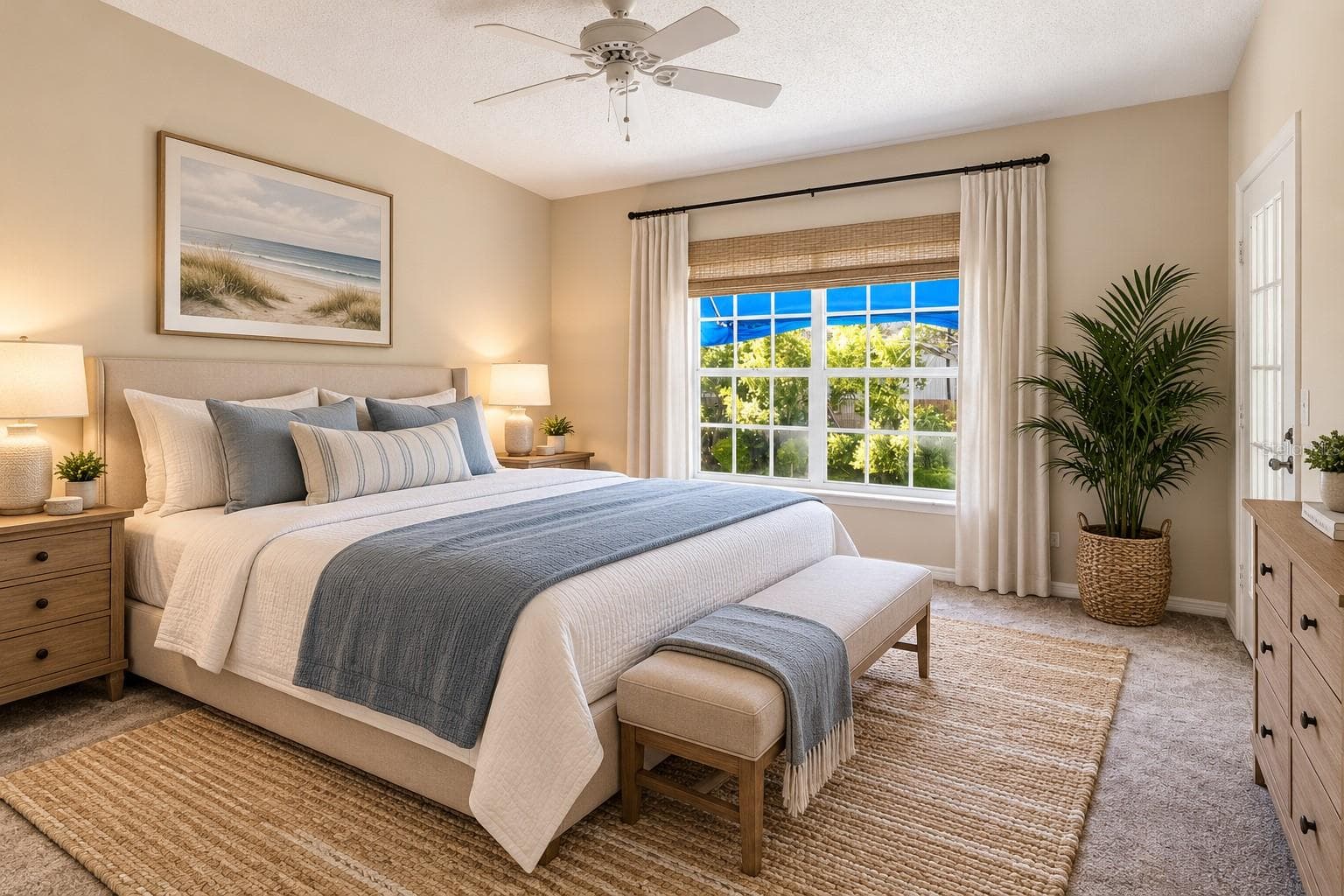 Virtual Staged Bedroom - 11531 SHIPWATCH DR #1037, LARGO