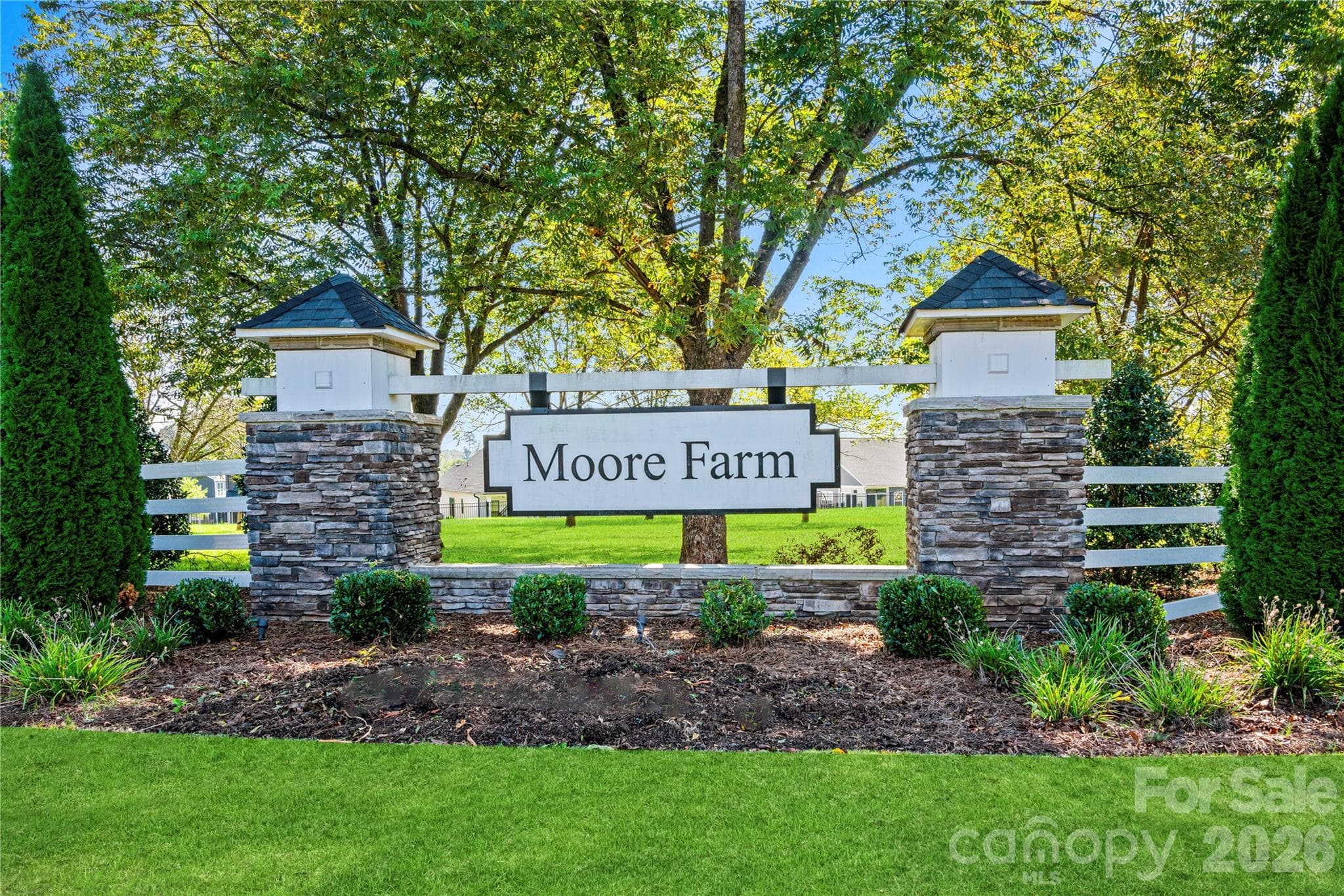 Neighborhood Entrance - 4044 Grain Orchard Road, Indian Trail