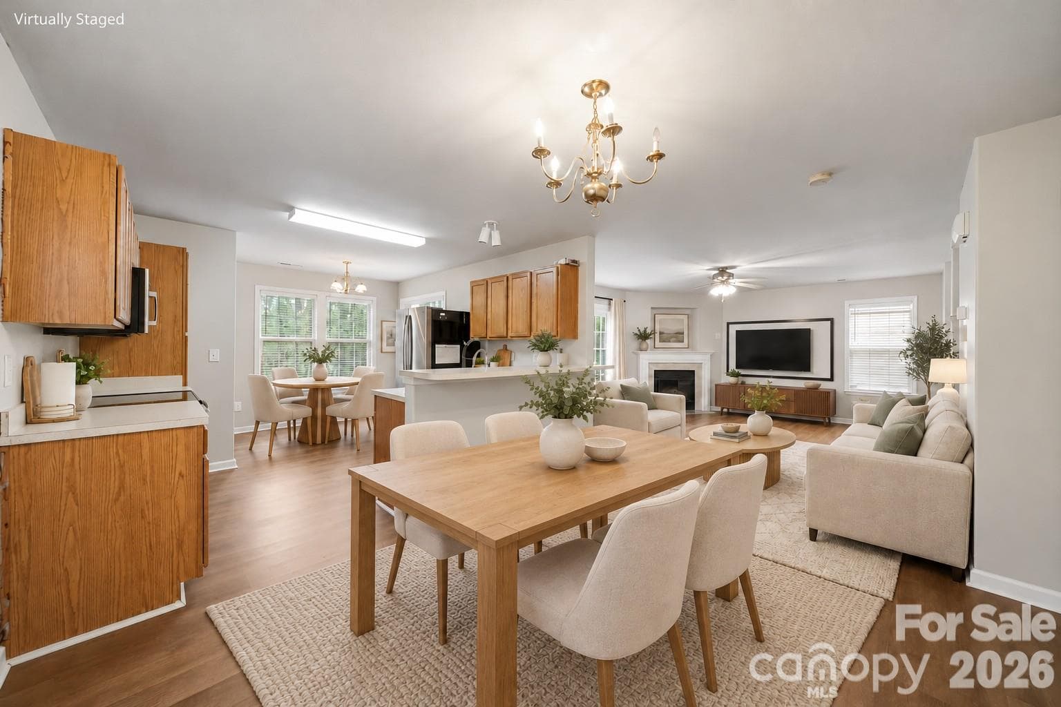 Virtually Staged - 2604 Cochrane Drive, Charlotte