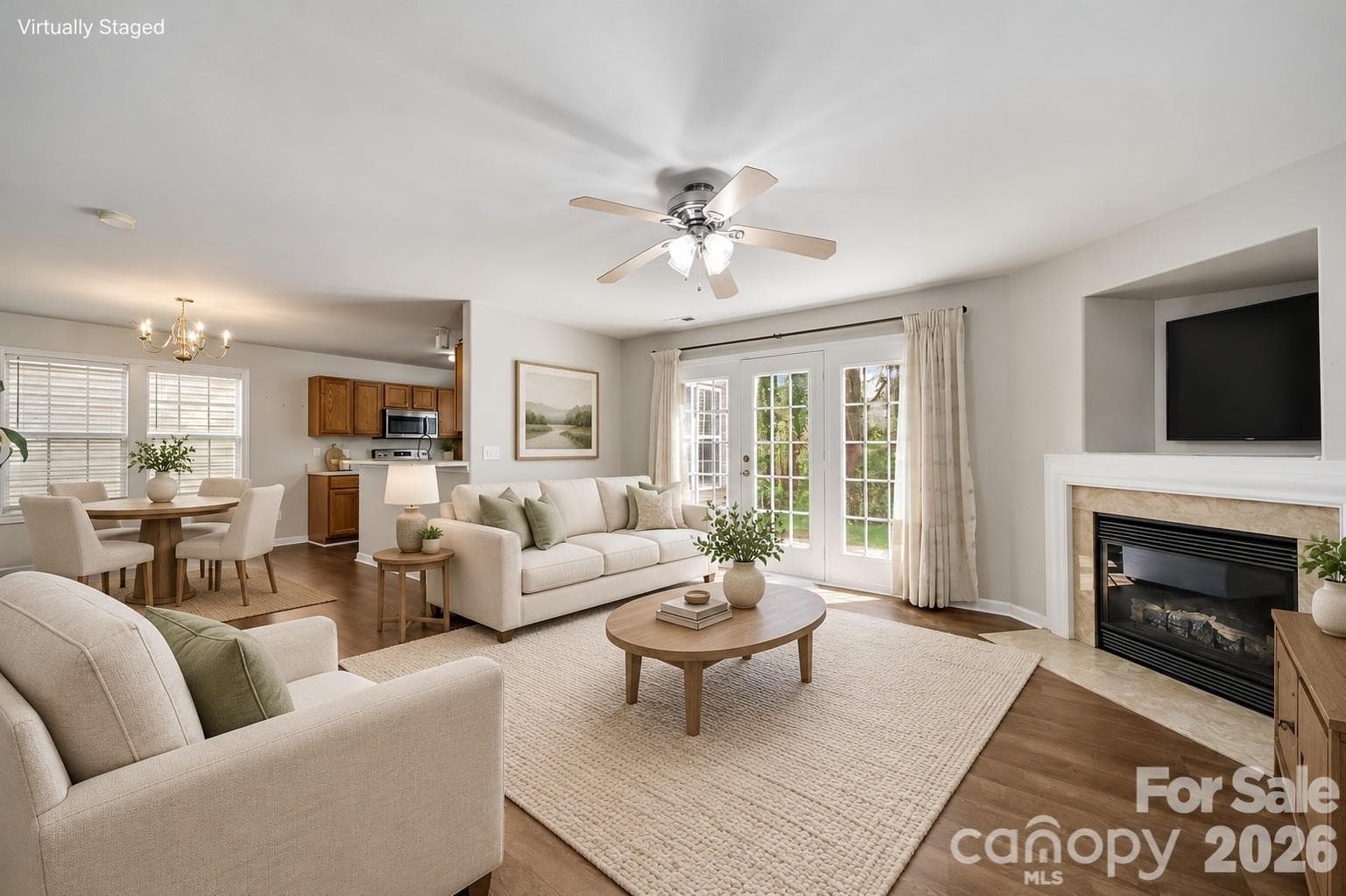 Virtually Staged - 2604 Cochrane Drive, Charlotte