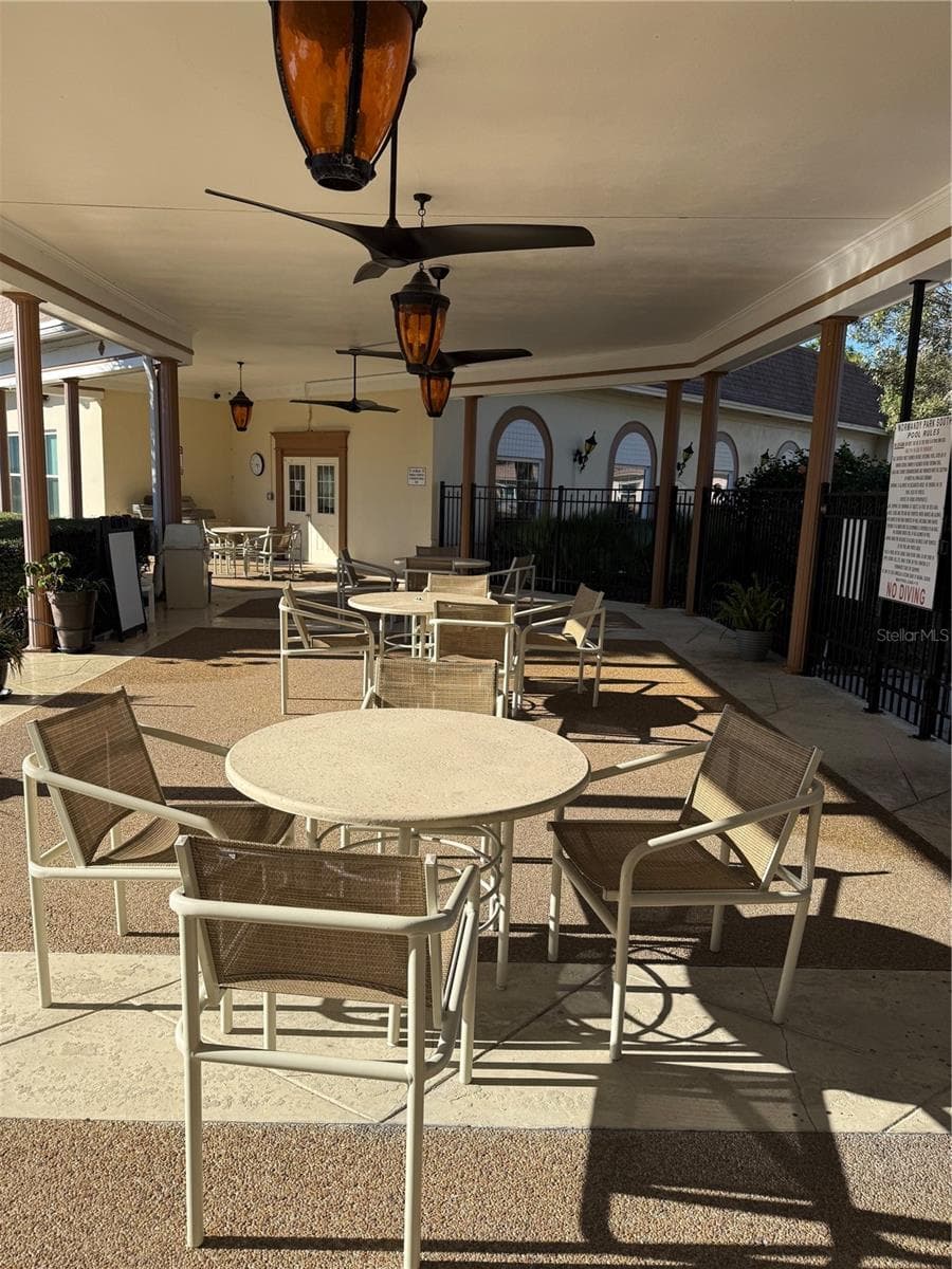 Patio by the Pool - 1659 S LAKE AVE #1, CLEARWATER