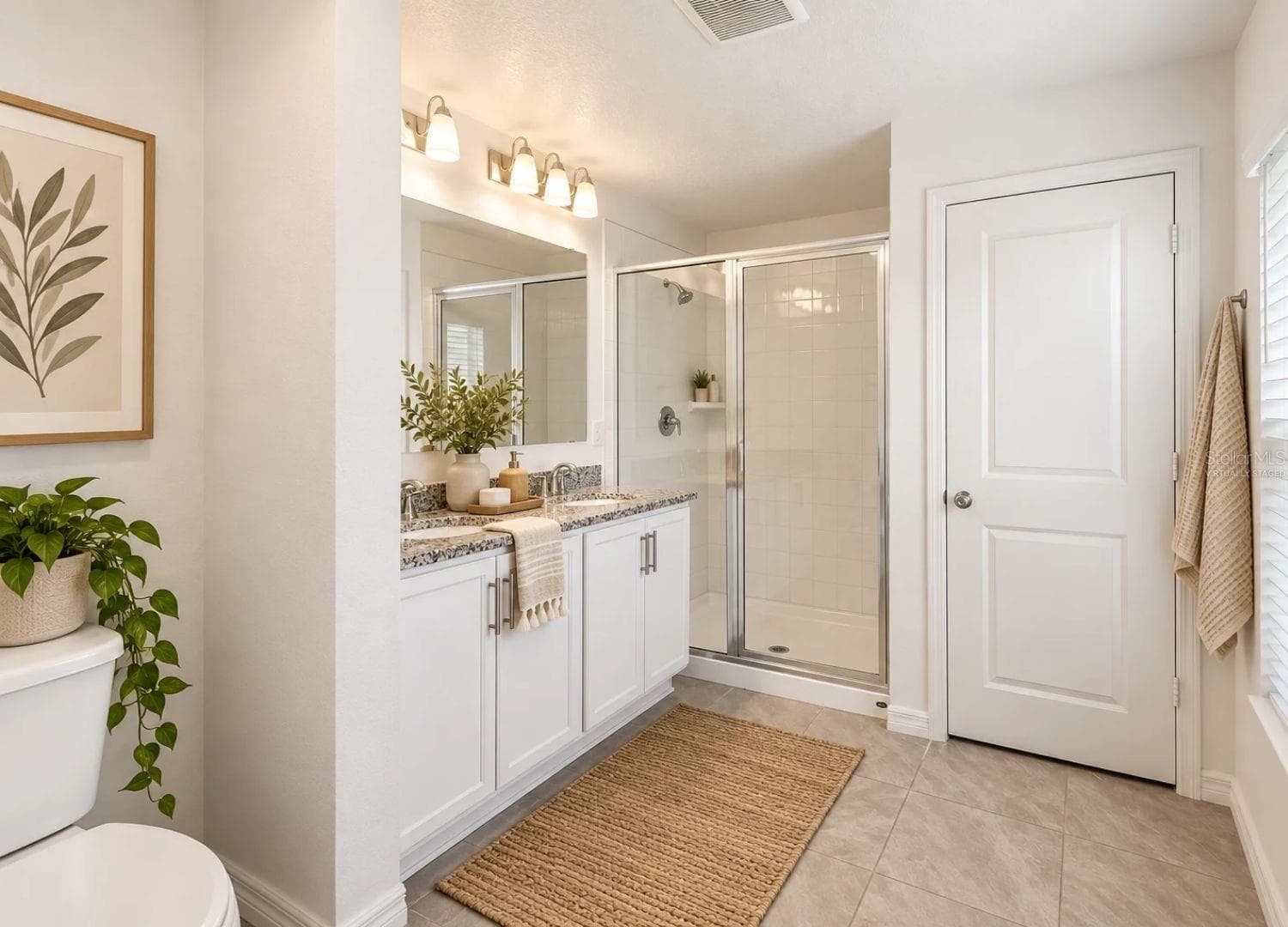 Primary bathroomVirtually staged - 1425 ENGELBERG ST, WINTER HAVEN
