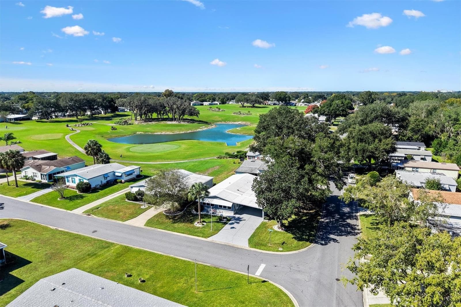 Property Aerial - 1228 PALMETTO DR, LADY LAKE