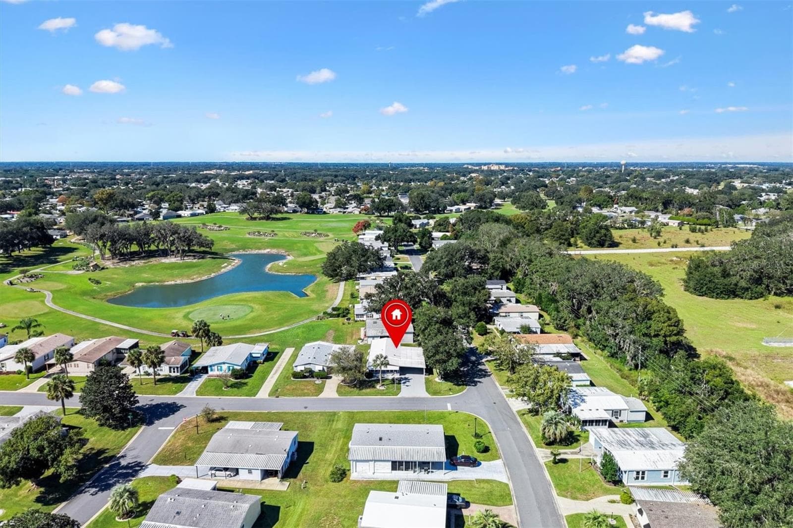 Aerial - 1228 PALMETTO DR, LADY LAKE