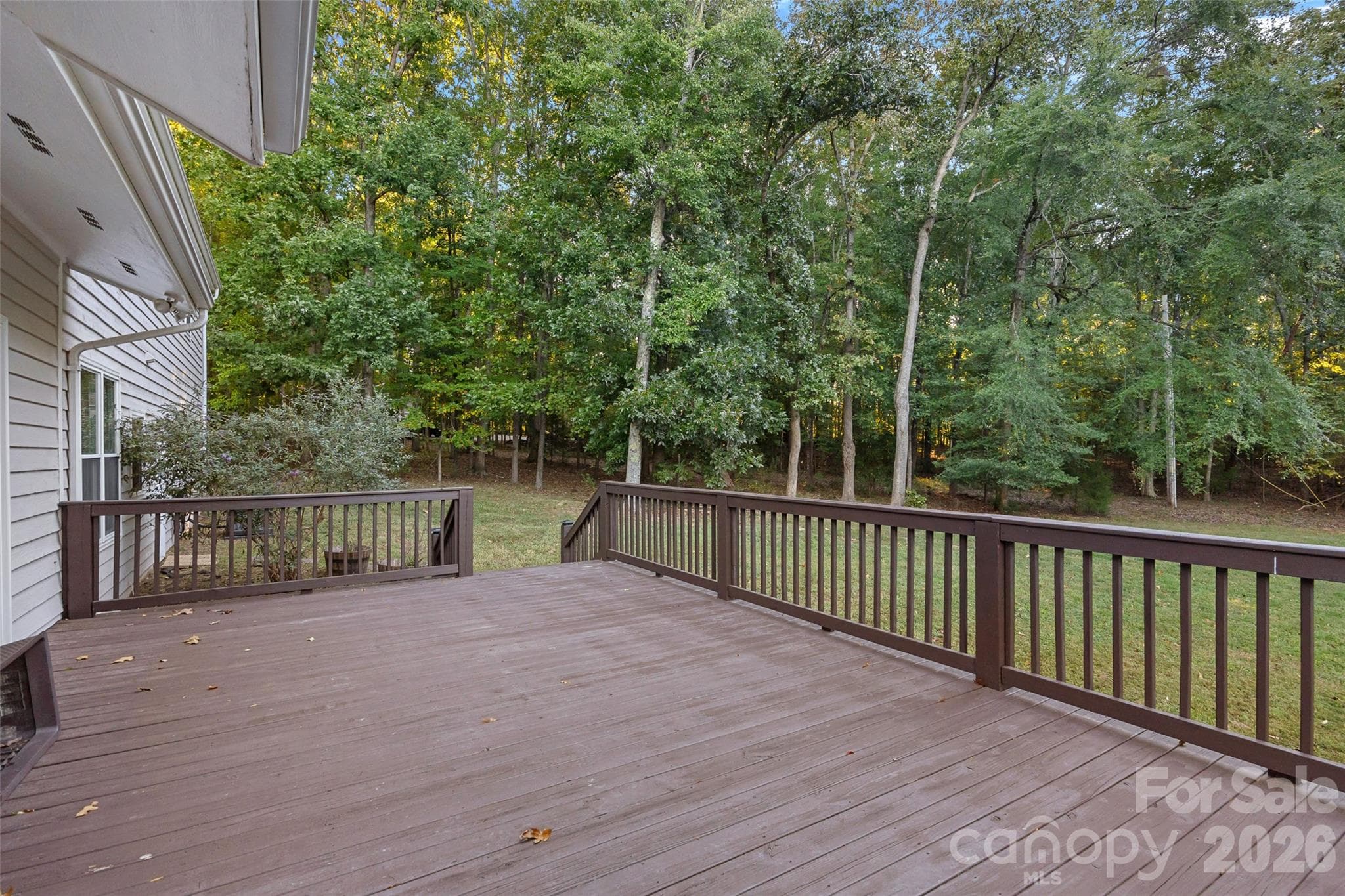 Back patio - 8609 Laurelwood Lane, Waxhaw