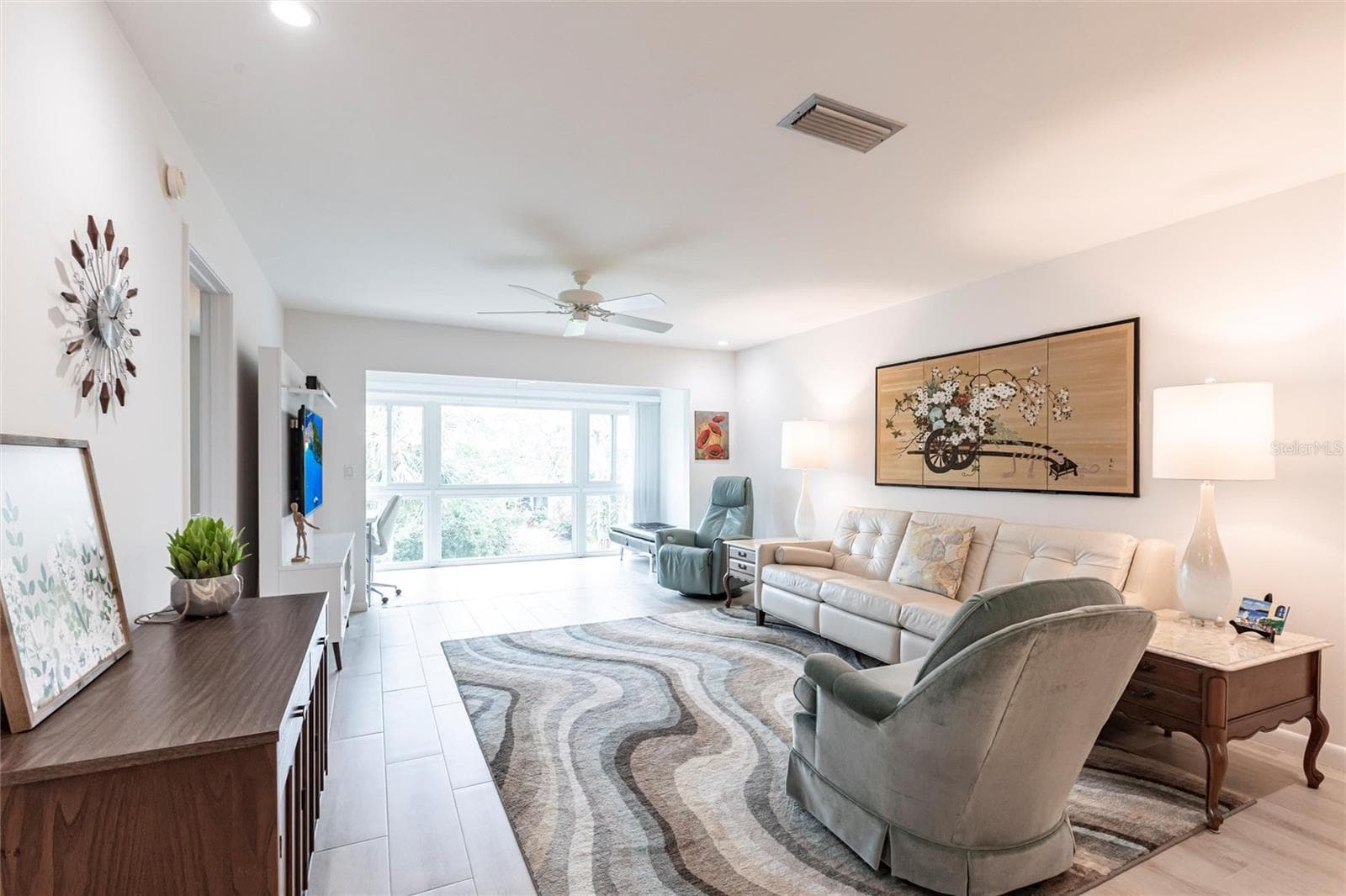 Living Room - 7151 WOOD CREEK DR #205, SARASOTA