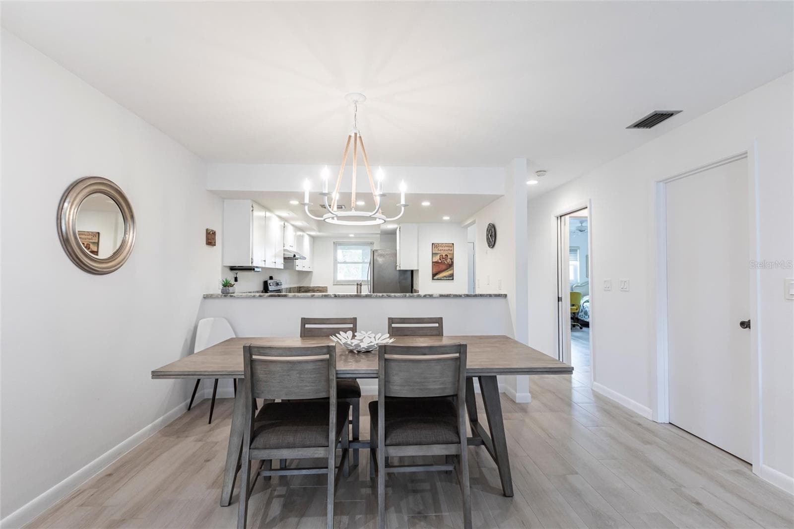 Dining Area - 7151 WOOD CREEK DR #205, SARASOTA