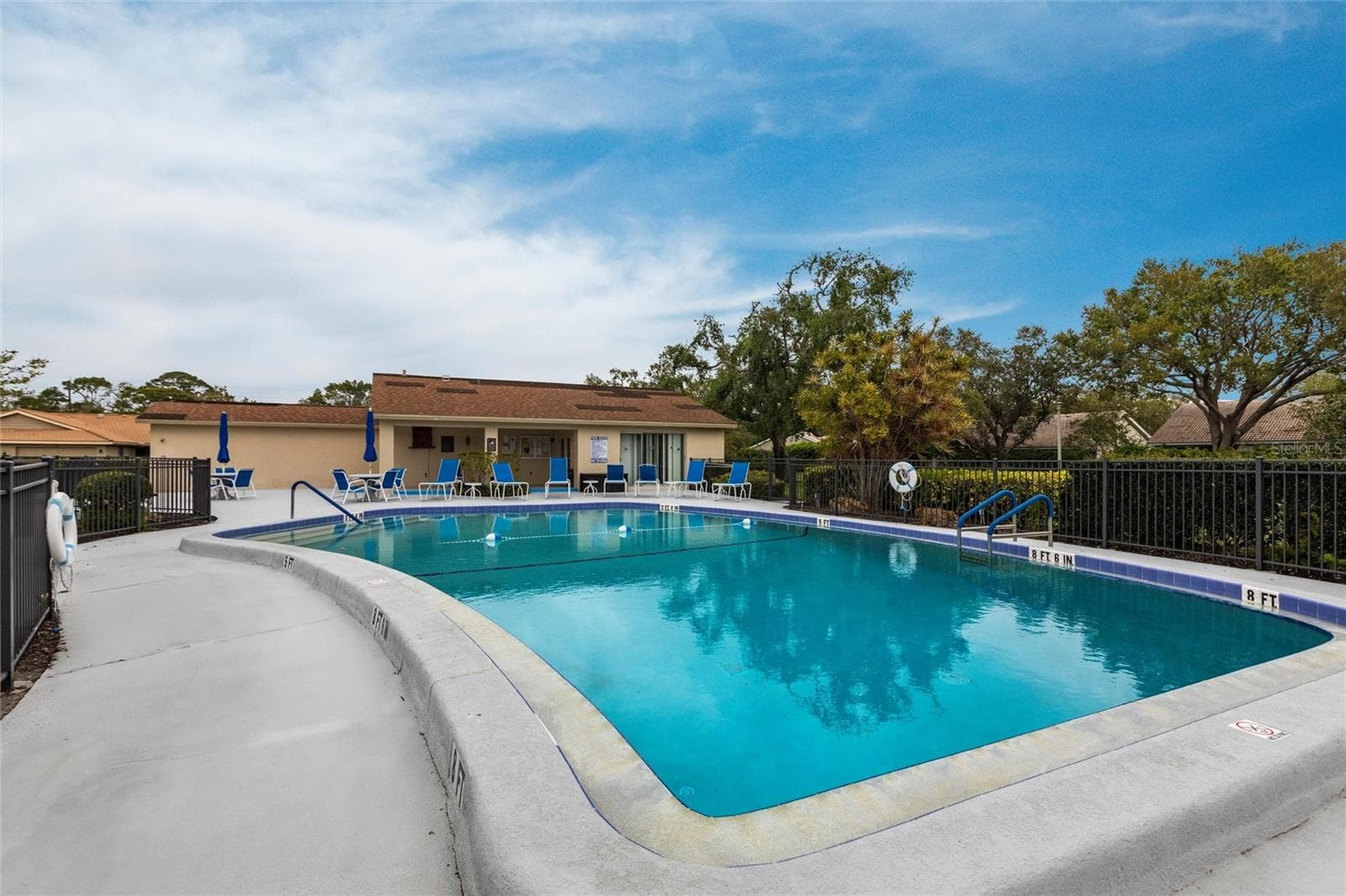 Heated Swimming Pool - 7151 WOOD CREEK DR #205, SARASOTA