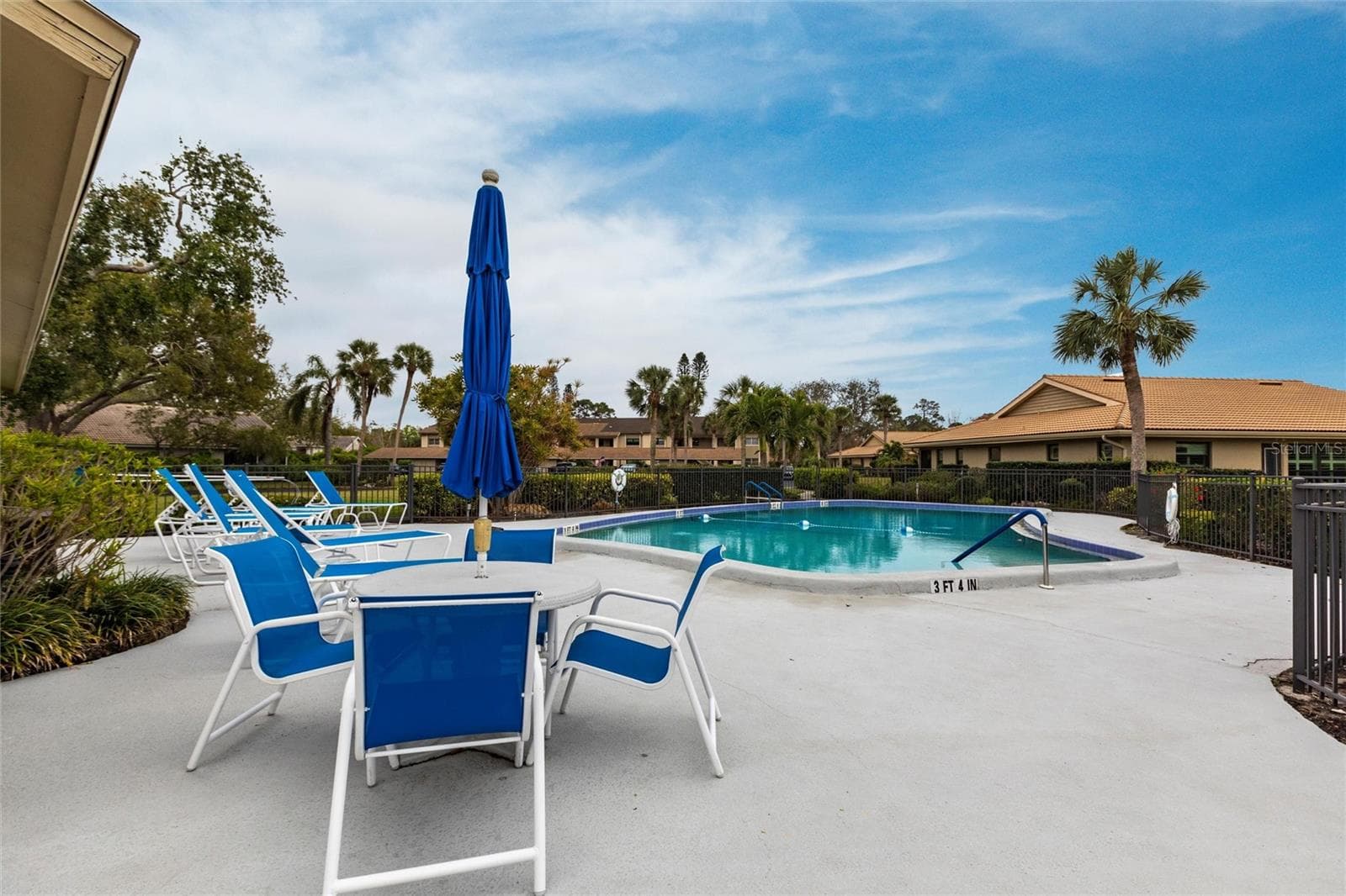 Pool and Patio - 7151 WOOD CREEK DR #205, SARASOTA