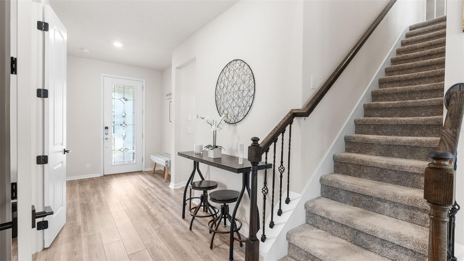 Staircase To Second Floor - 19234 MOSSY PINE DR, TAMPA