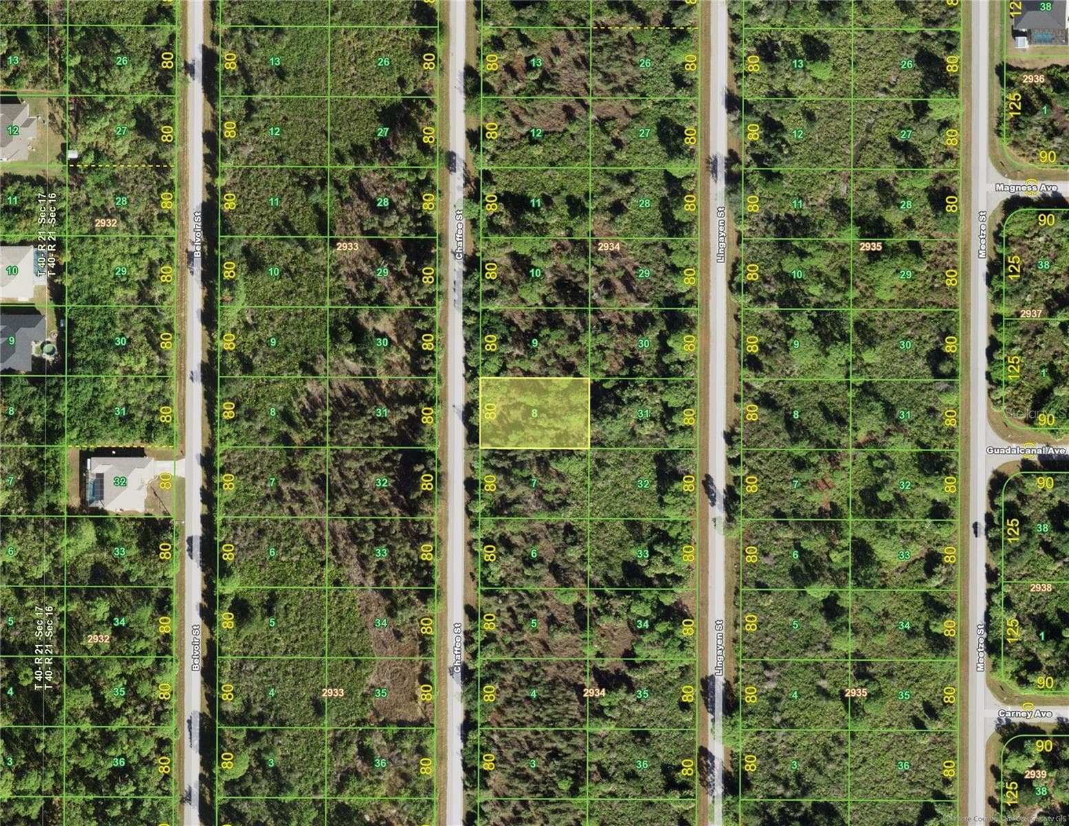 Land at 2128 CHAFFEE ST, PORT CHARLOTTE, photo 2 of 4