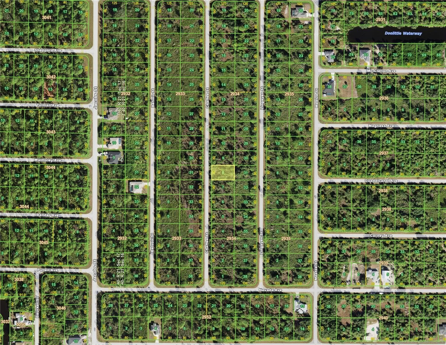 Land at 2128 CHAFFEE ST, PORT CHARLOTTE, photo 3 of 4