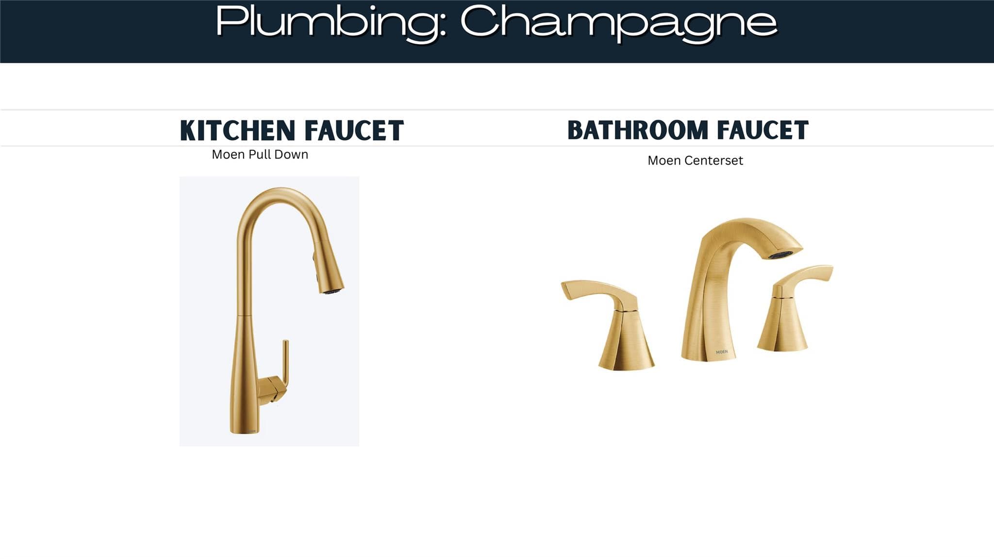 Plumbing Fixture Selections - 255 Booker Washington Street, Rock Hill
