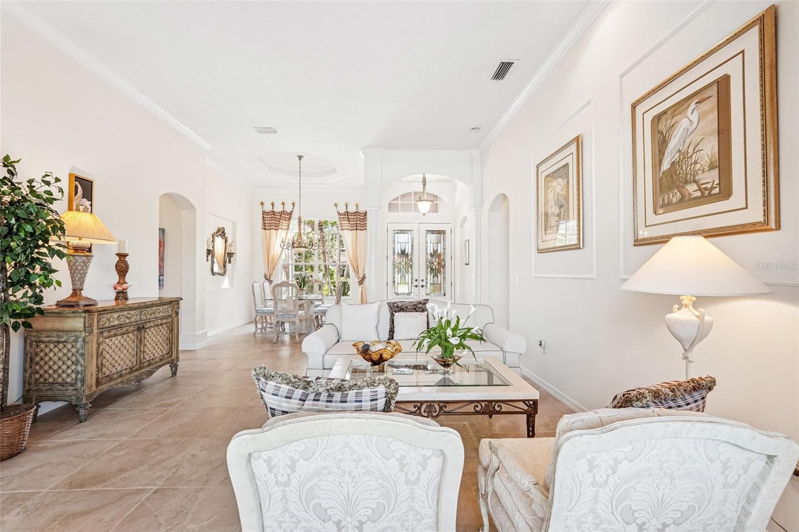 Inviting front entrance - 618 WILD PINE WAY, VENICE