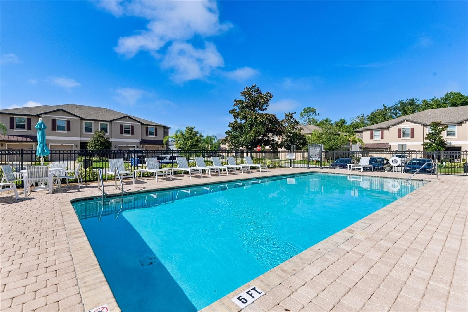 Community pool and pavilion - townhouse section - 8538 REEDVILLE ST, NEW PORT RICHEY