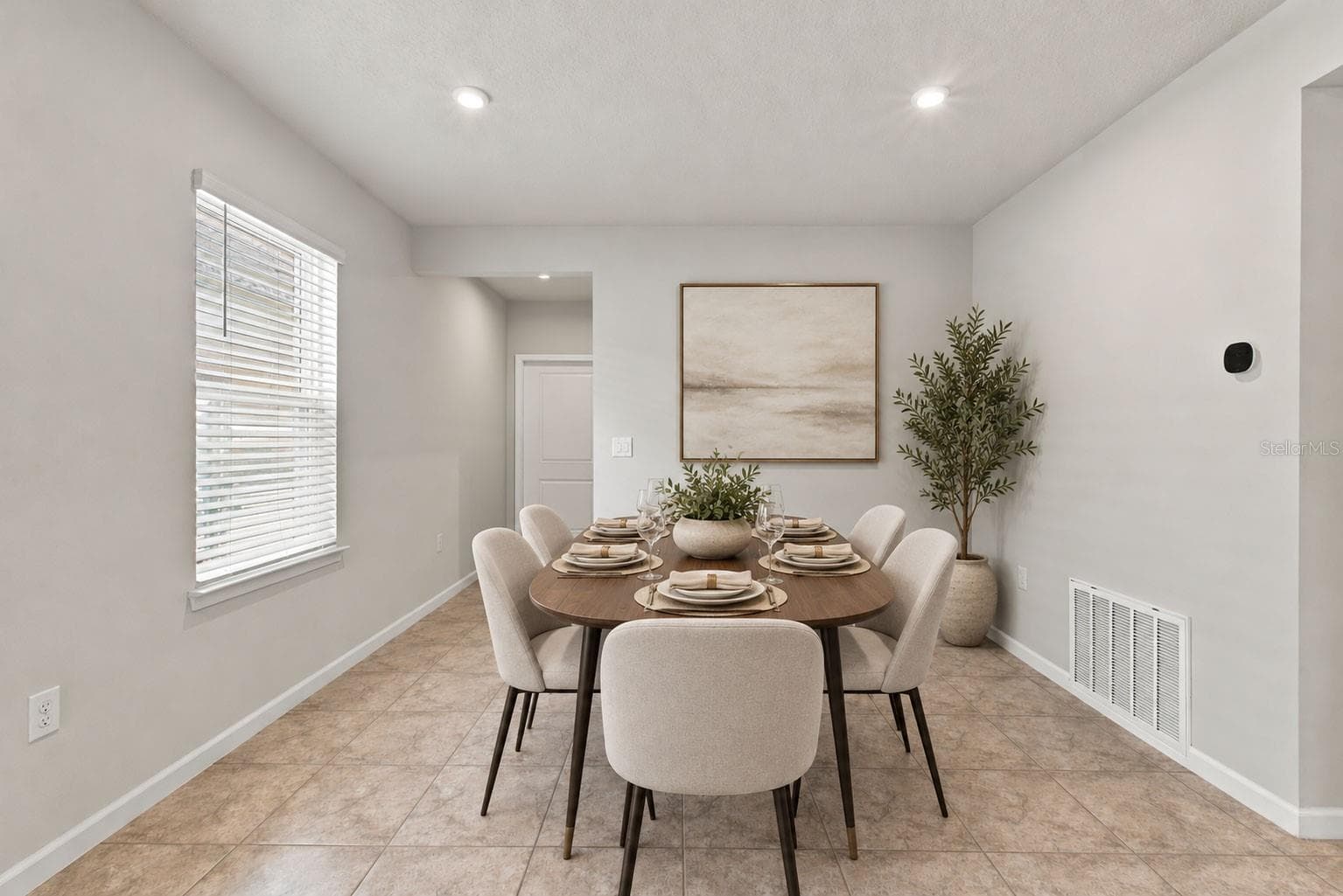 Dining Area from kitchen with Table View - 17973 DAIRY FARM CT, LAND O LAKES