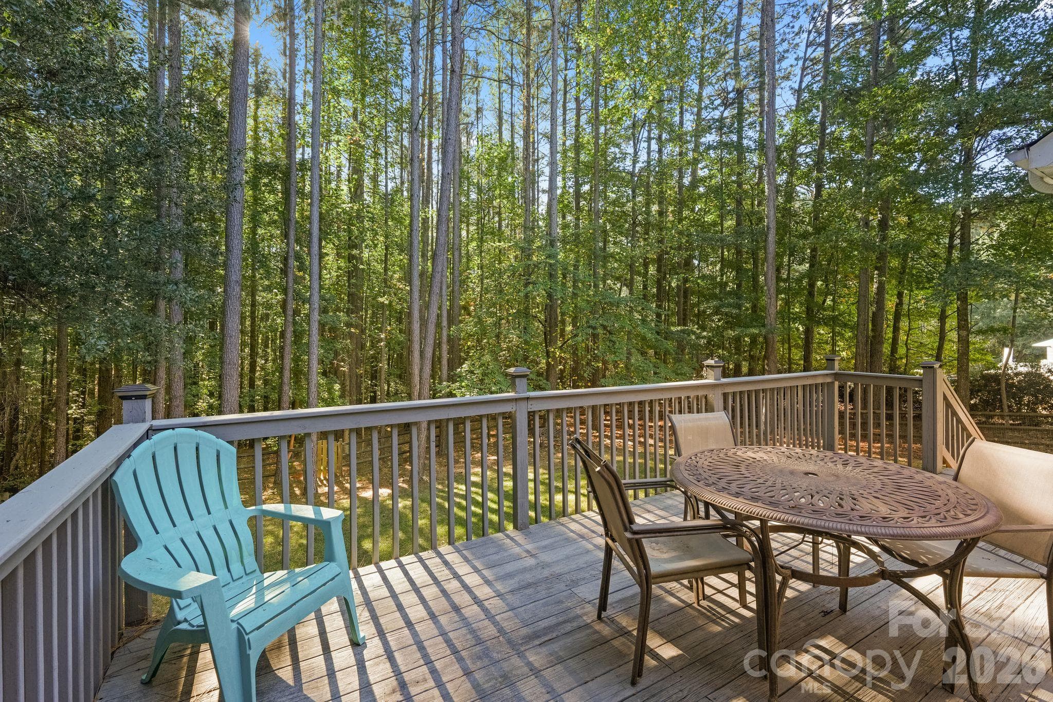 Relax and unwind in the privacy of your fenced in backyard - 1491 Woodbend Court, Stanley