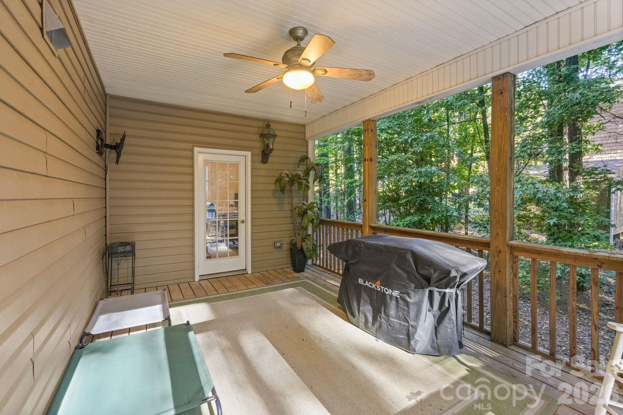 This area extends your outdoor living enjoyment - 1491 Woodbend Court, Stanley
