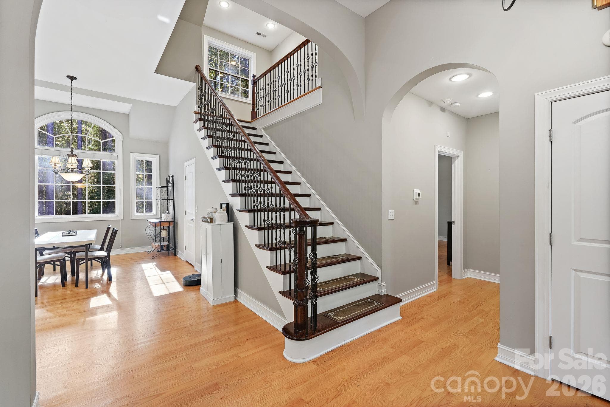 Nice high arched doorways - 1491 Woodbend Court, Stanley