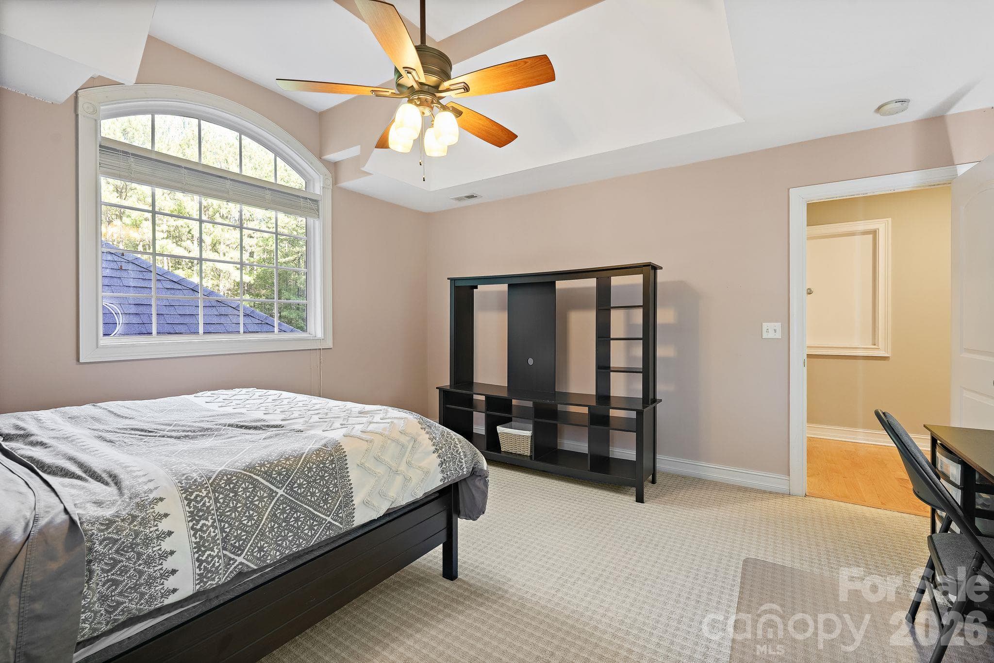 Large second bedroom upstairs - 1491 Woodbend Court, Stanley