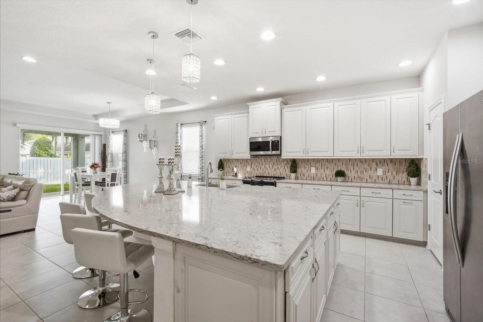 Kitchen/Dining - 13821 FAIRWAY BUNKER DR, TAMPA