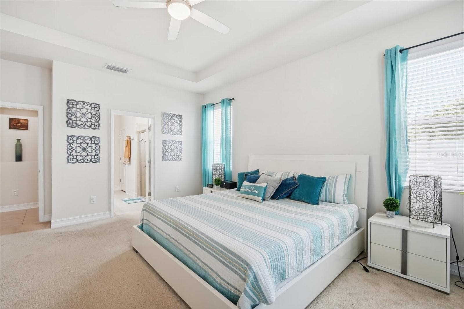 Primary Bedroom - 13821 FAIRWAY BUNKER DR, TAMPA