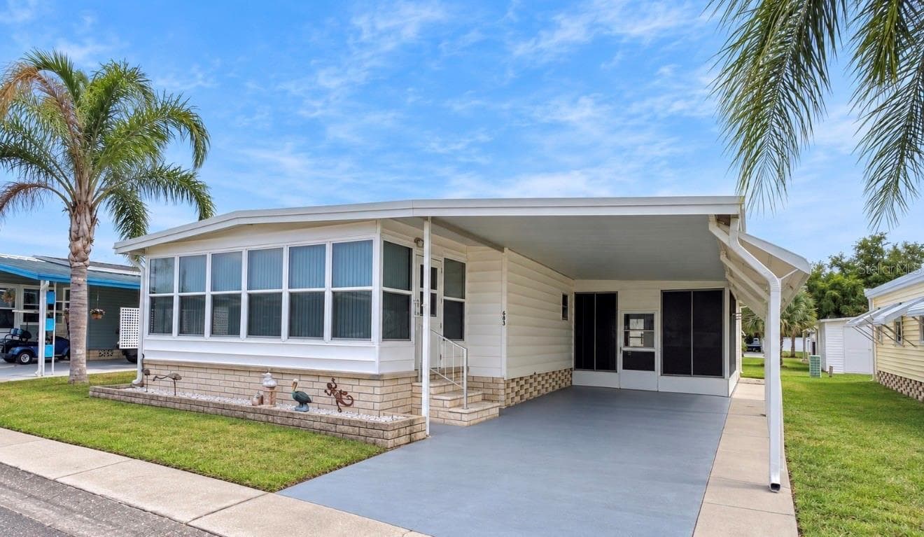 Front of home - 1100 BELCHER RD S #663, LARGO
