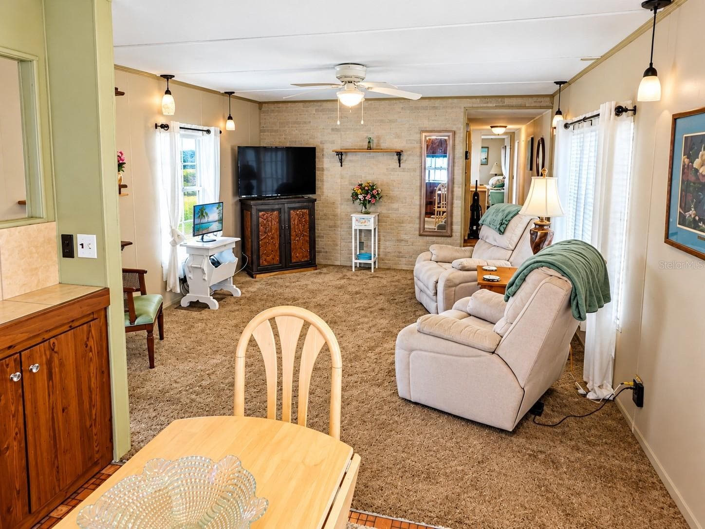 Living room. - 5306 ASTRID DR, ZEPHYRHILLS