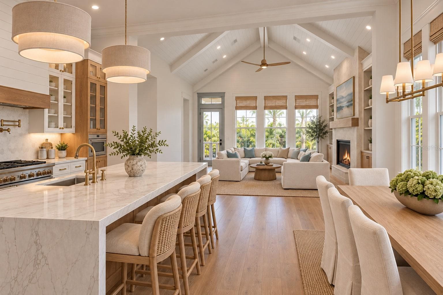 Architectural rendering for illustrative purposes only. Home is under construction. Final design, materials, finishes, and features may vary. - 219 FLORIDA AVE, NEW SMYRNA BEACH