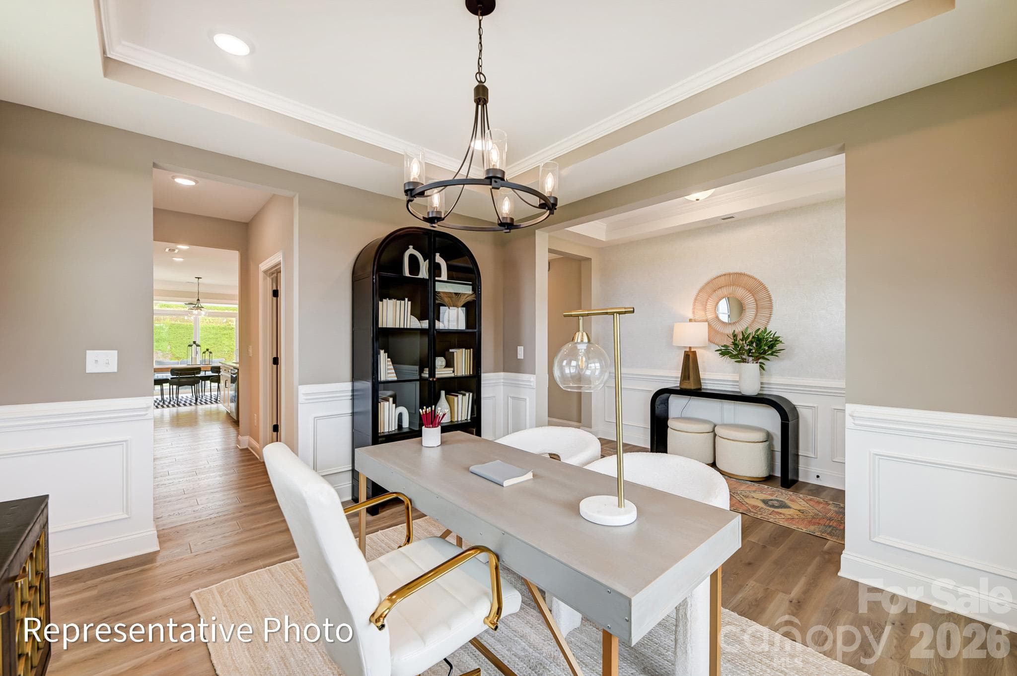 Homesite 89 offers an office ilo Dining Room - 2193 Caravan Lane, Stanley