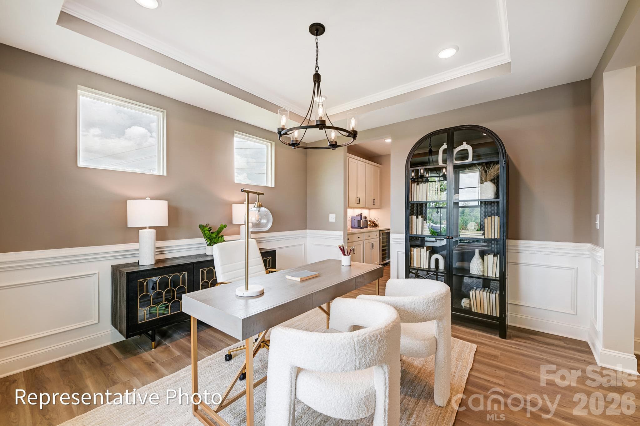 Homesite 89 offers an office ilo Dining Room - 2193 Caravan Lane, Stanley