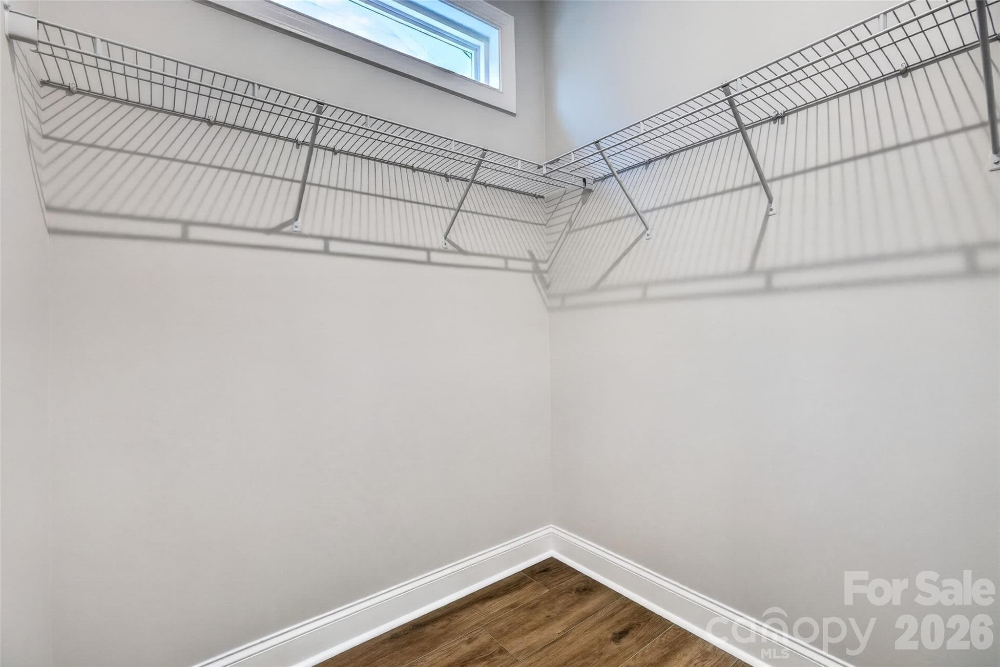 The second of TWO closets in the Primary Suite - 13413 Cozy Court, Charlotte