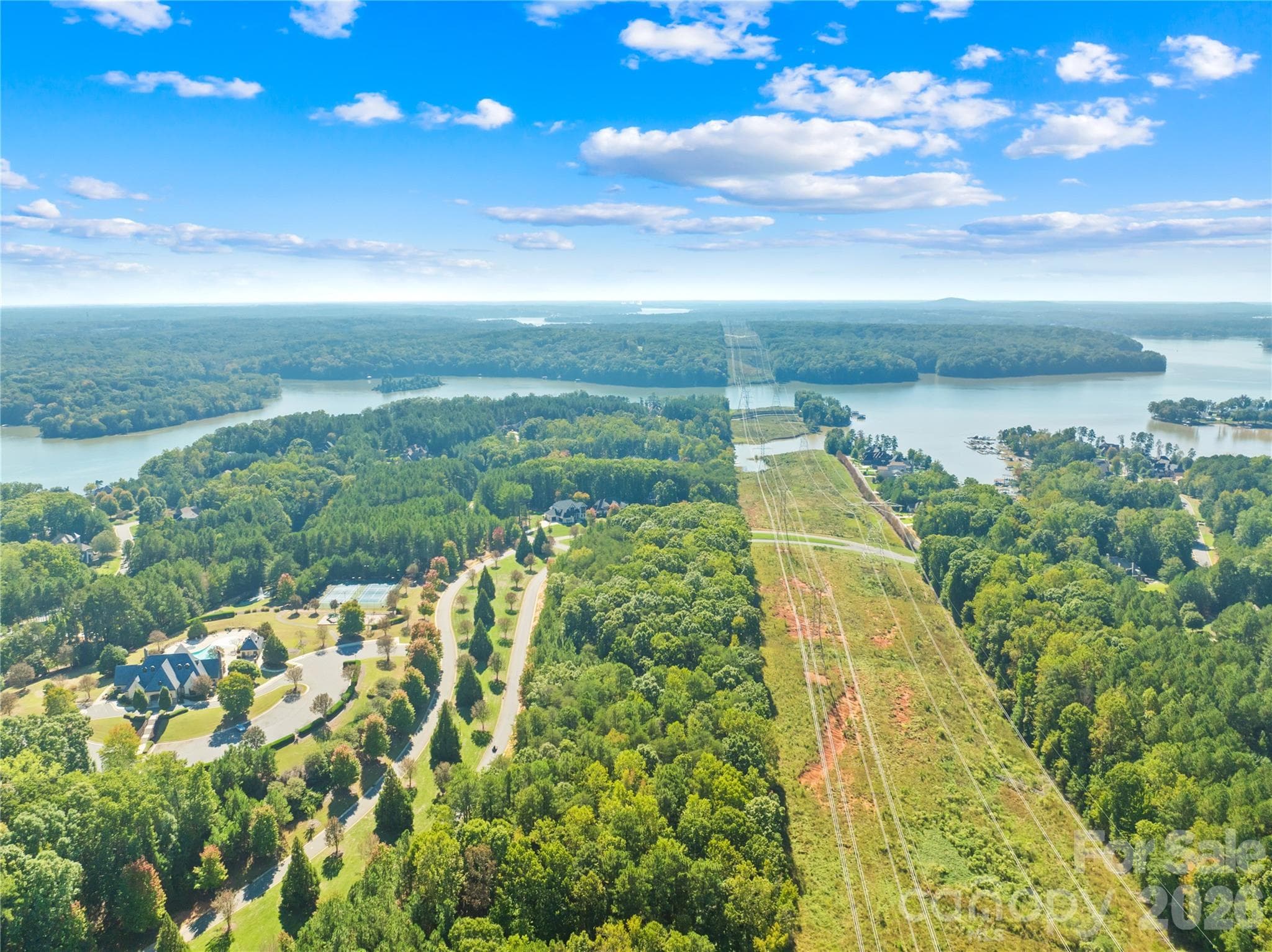 Aerial View - 1312 Reflection Pointe Boulevard, Belmont